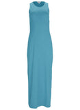 Tank Maxi Dress Blue