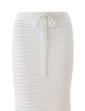EMELYN MIDI SKIRT CREAM