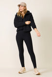 Cotton Fleece Zip Up Hoodie