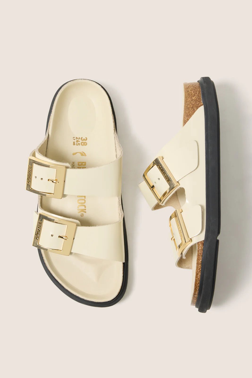 Arizona Droplet Buckle High Shine
