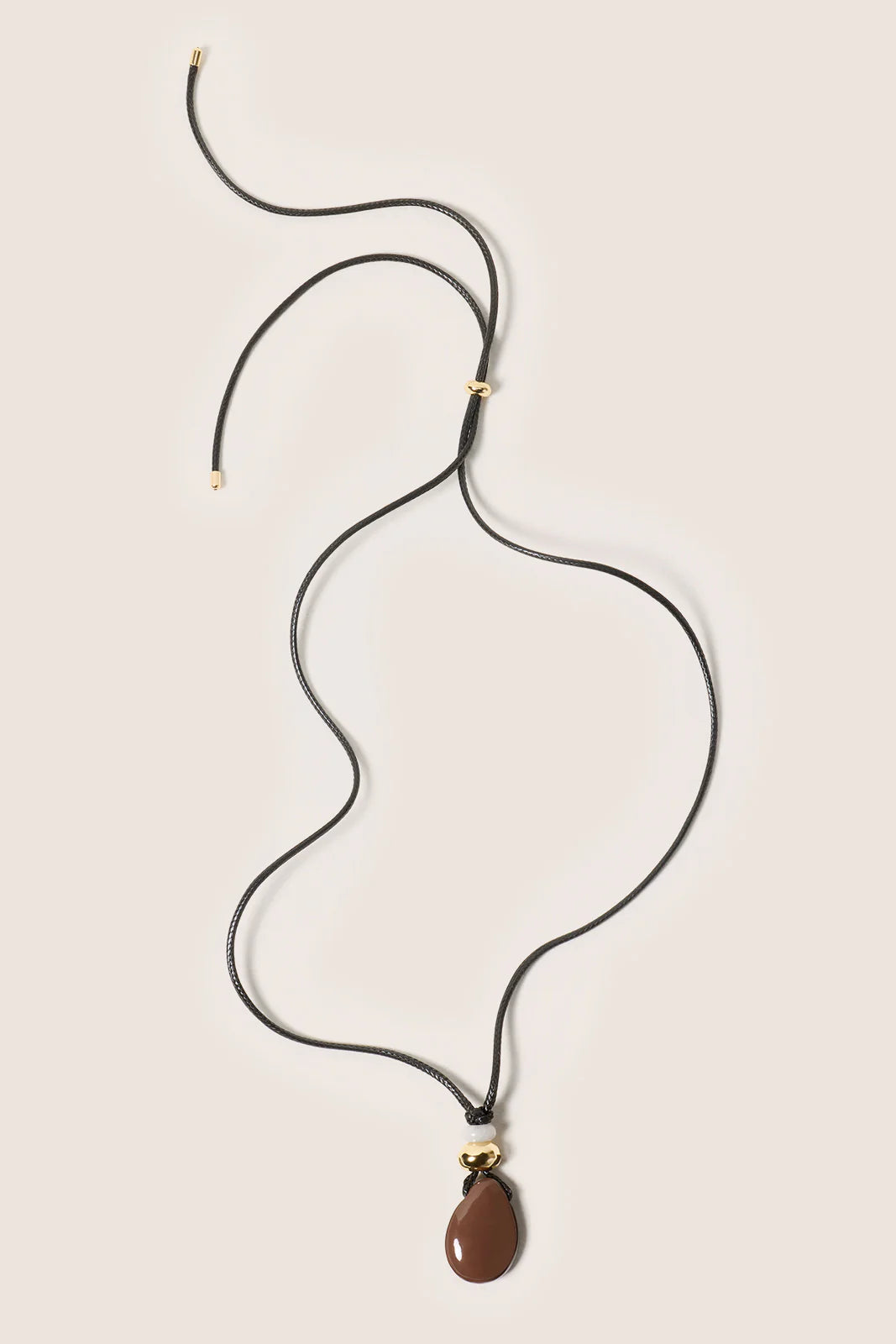 Inez Stone Cord Necklace