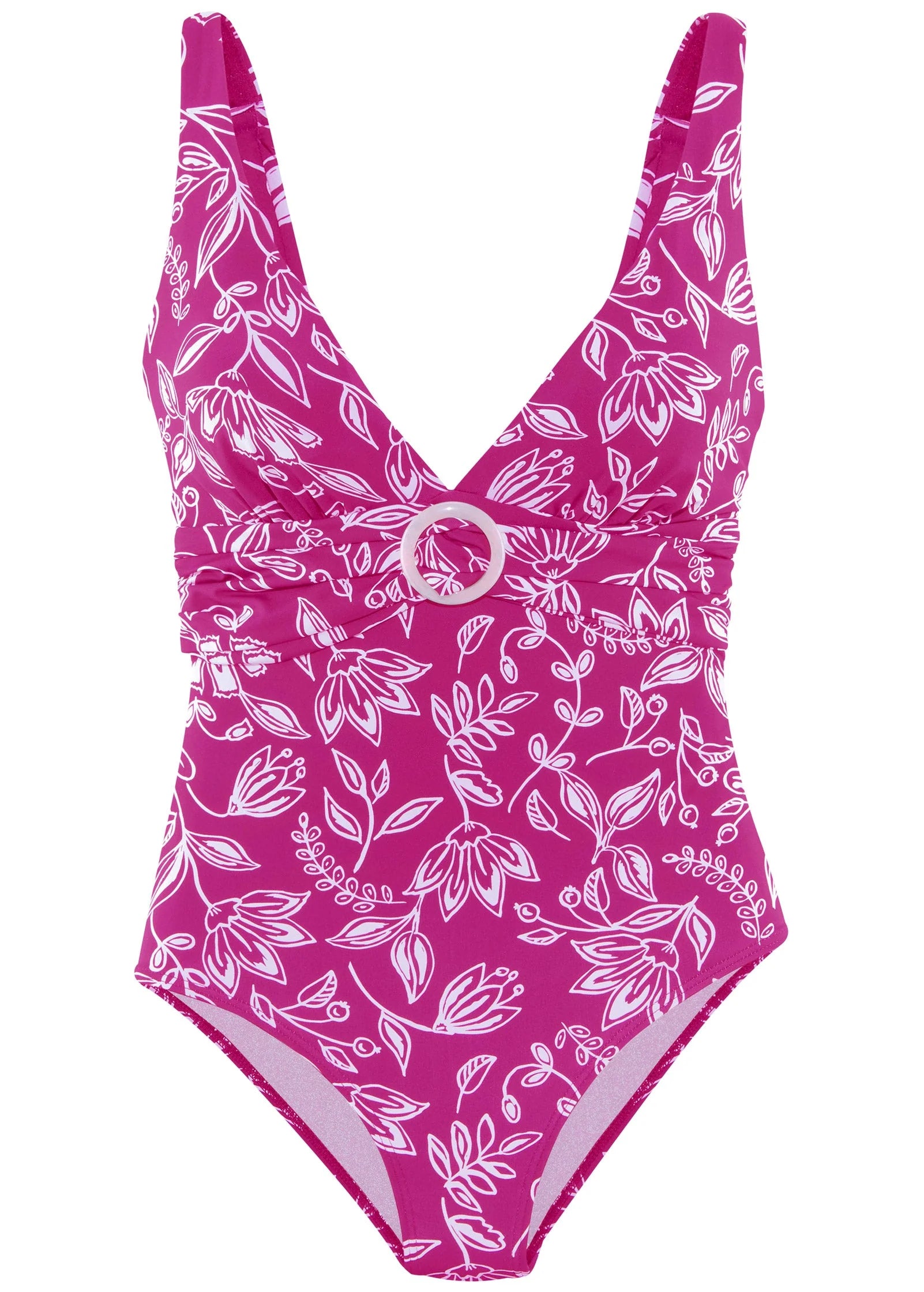 Ring One Piece Hot Field Floral