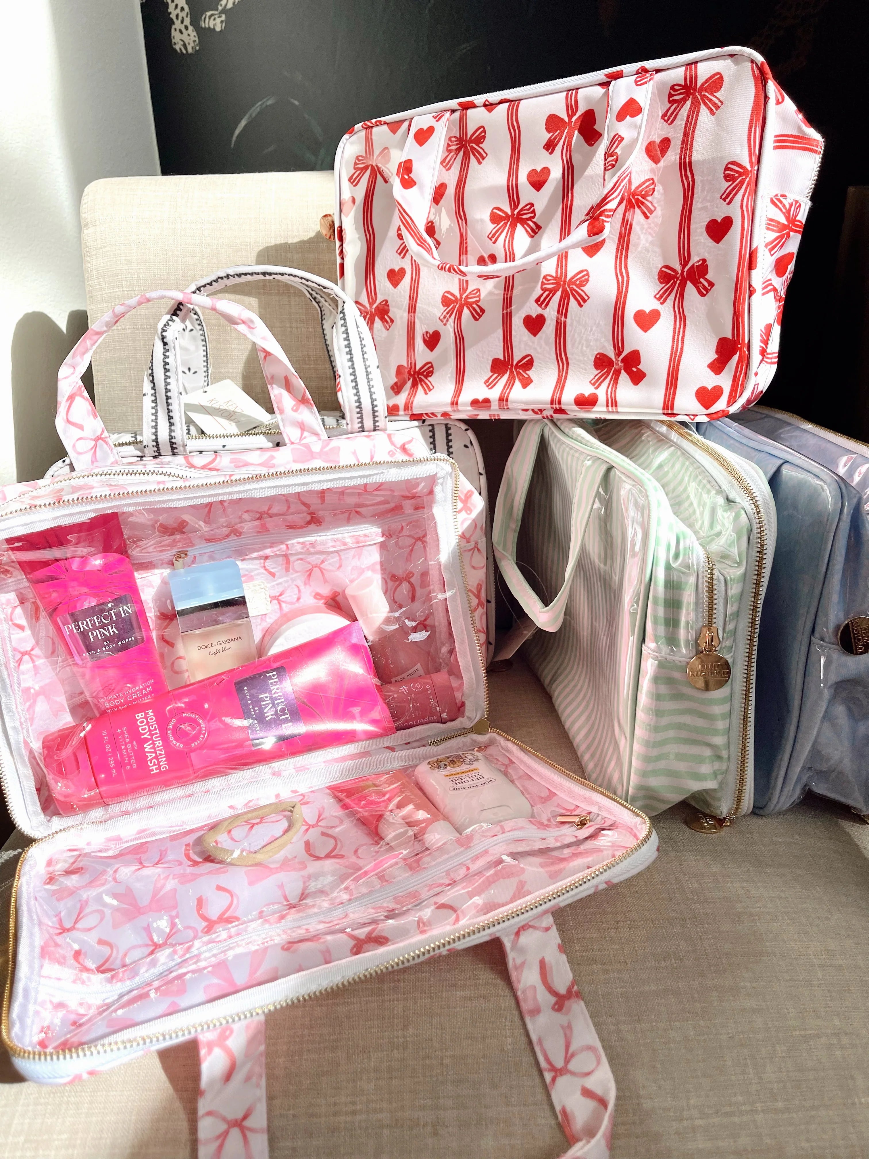 KenzKustomz Clear Coat Toiletry Case