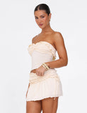 DENALI MINI SKIRT WHITE BONE