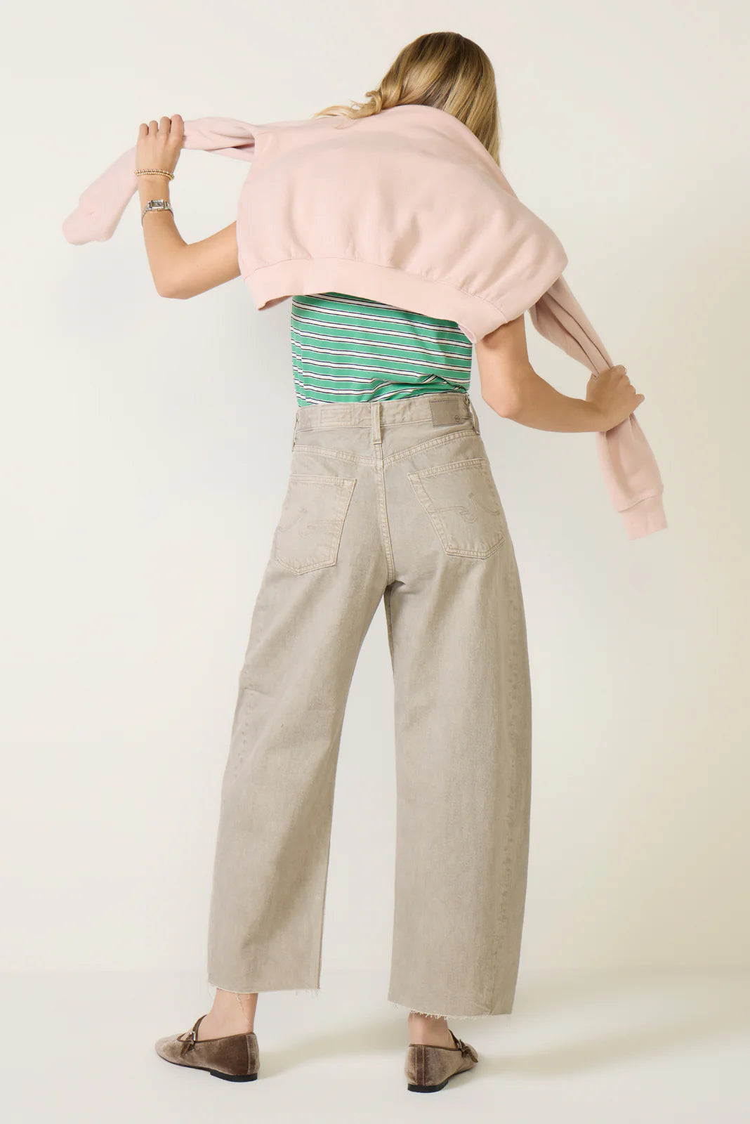 Hattie Barrel Cropped Jean