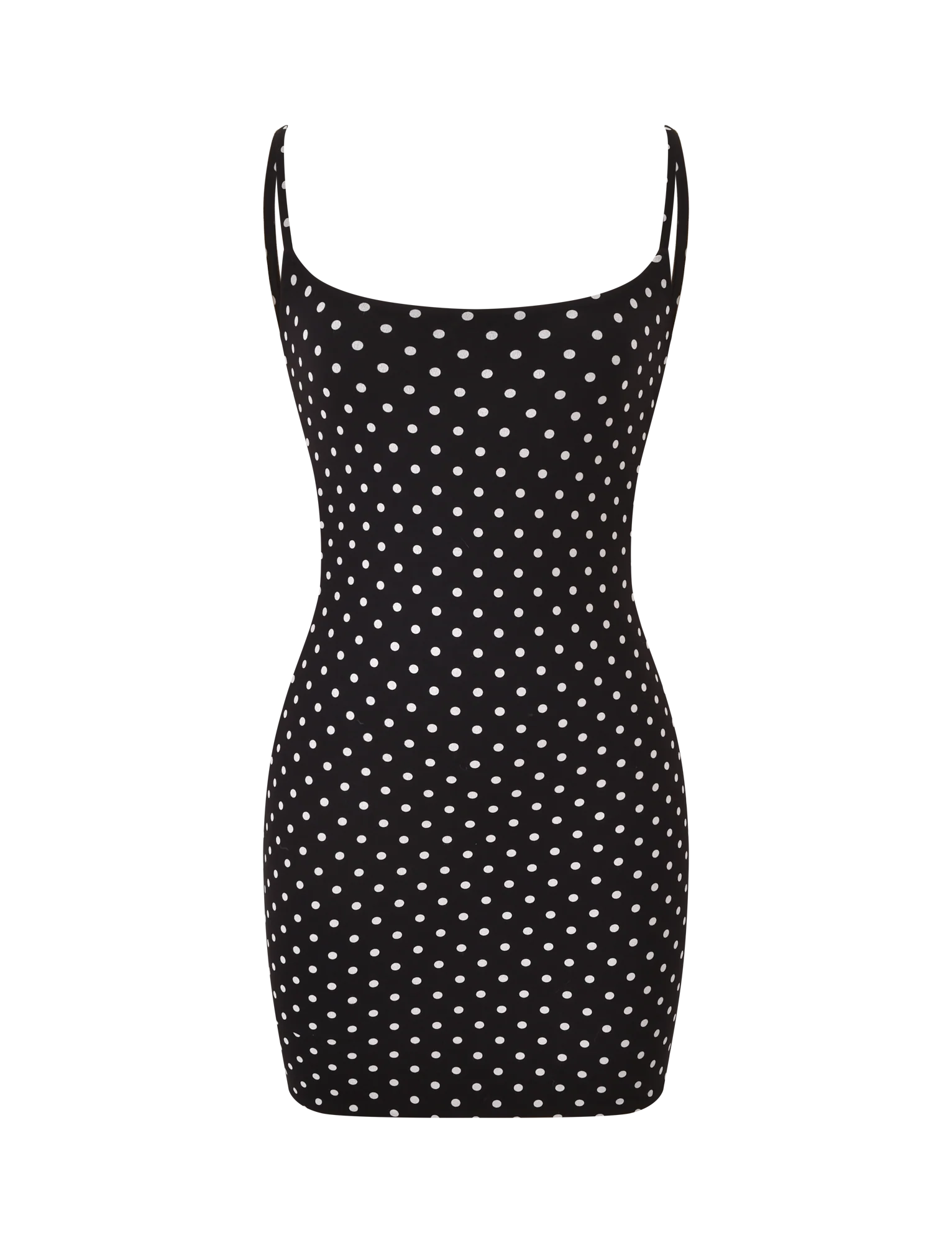 MINERVA MINI DRESS 20 BLACK POLKA DOT