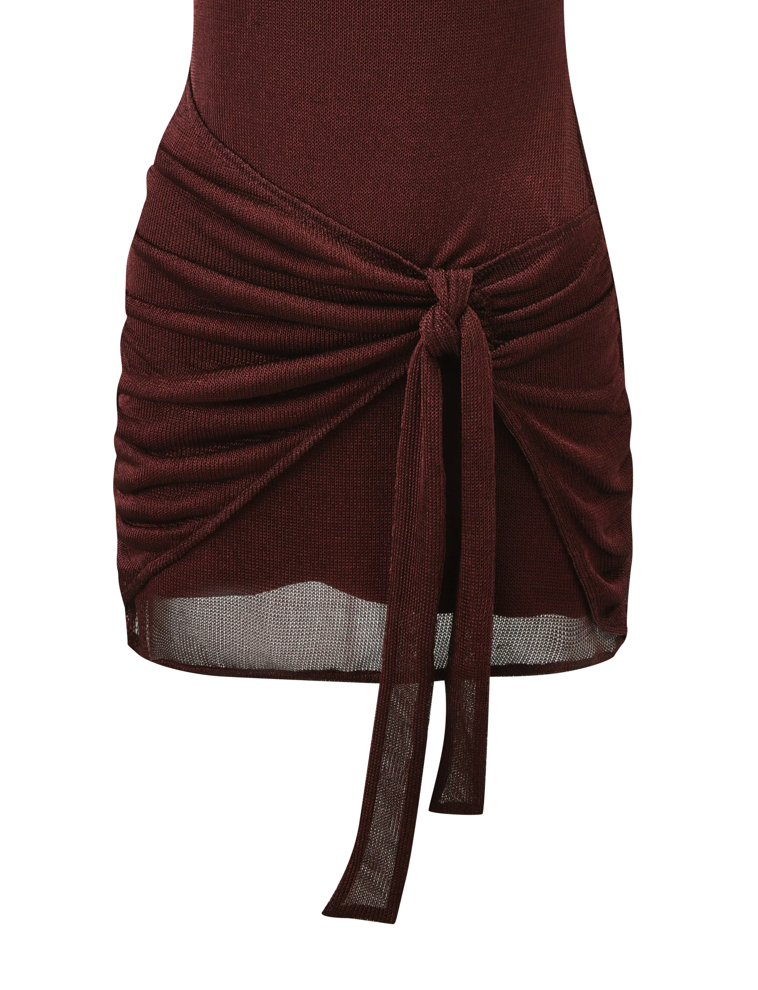AZELMA DRESS BROWN