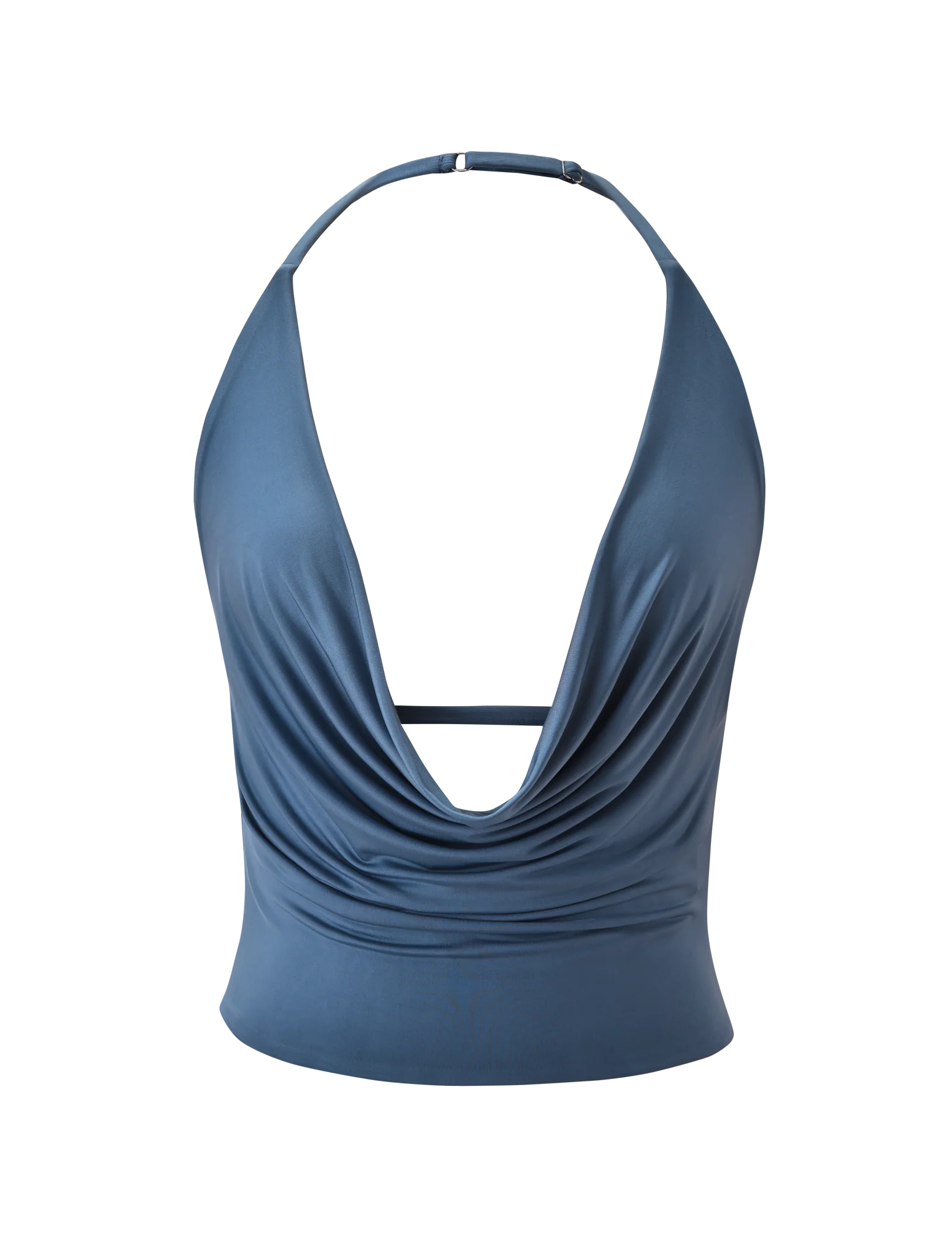 THARA TOP SLATE BLUE