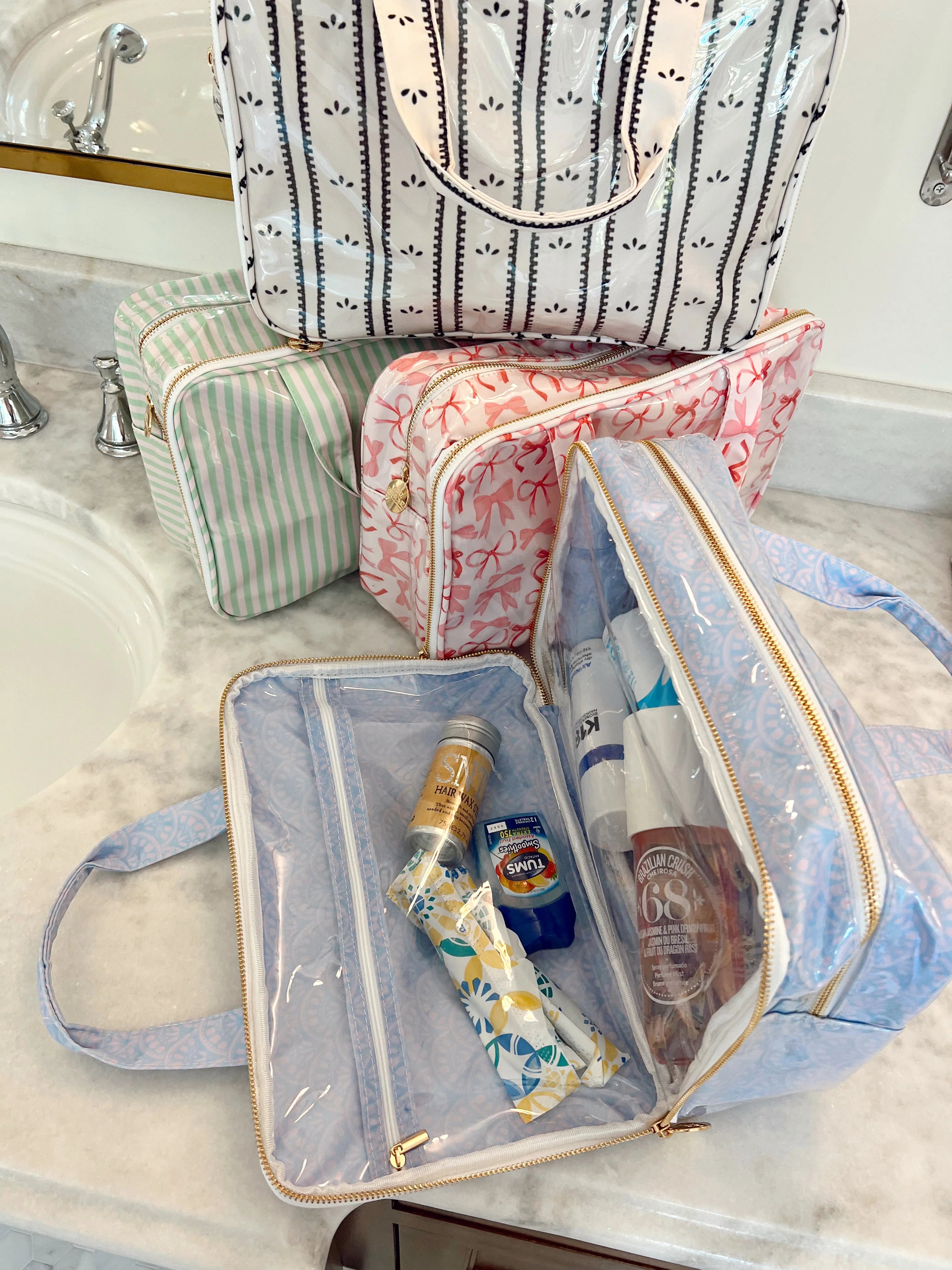 KenzKustomz Clear Coat Toiletry Case