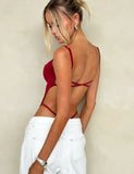 MINERVA BODYSUIT RED