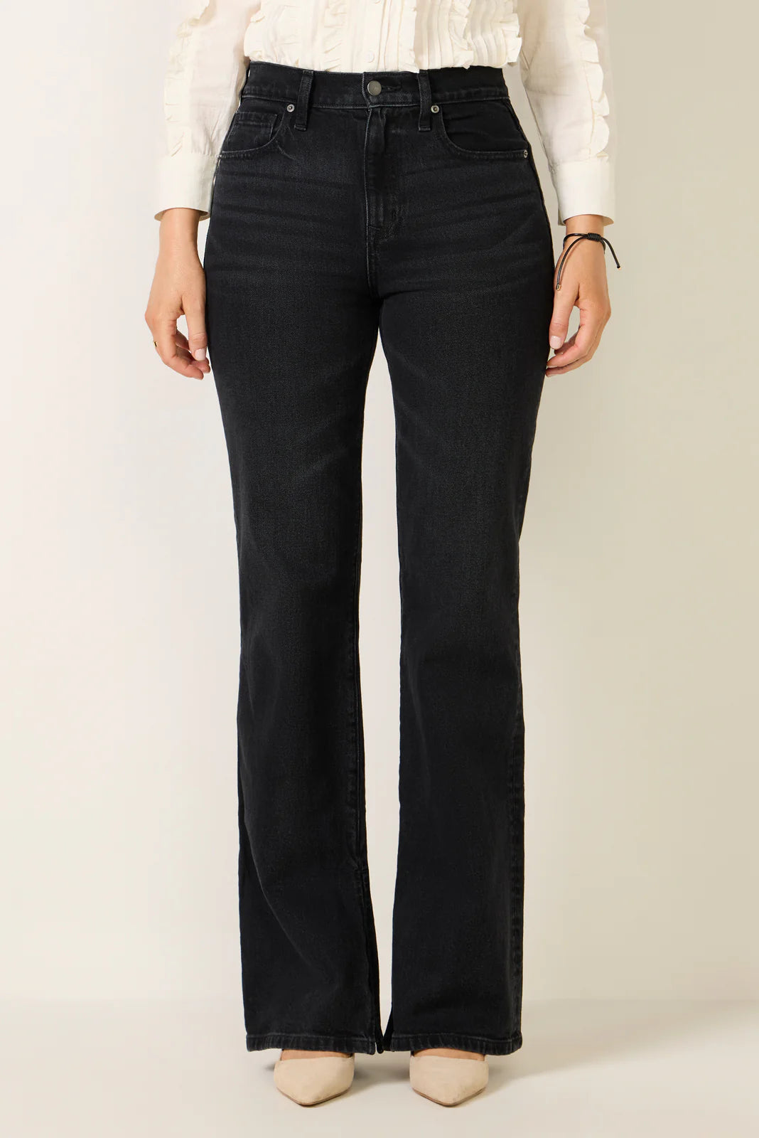 Ever Vintage Bootcut w Slit 34Jean