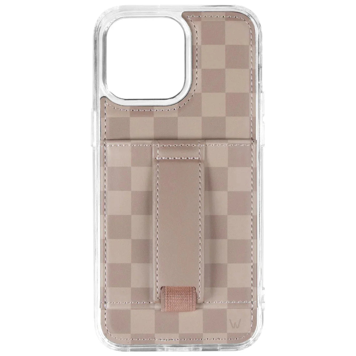 Walli Cases Espresso Checkered Phone Case