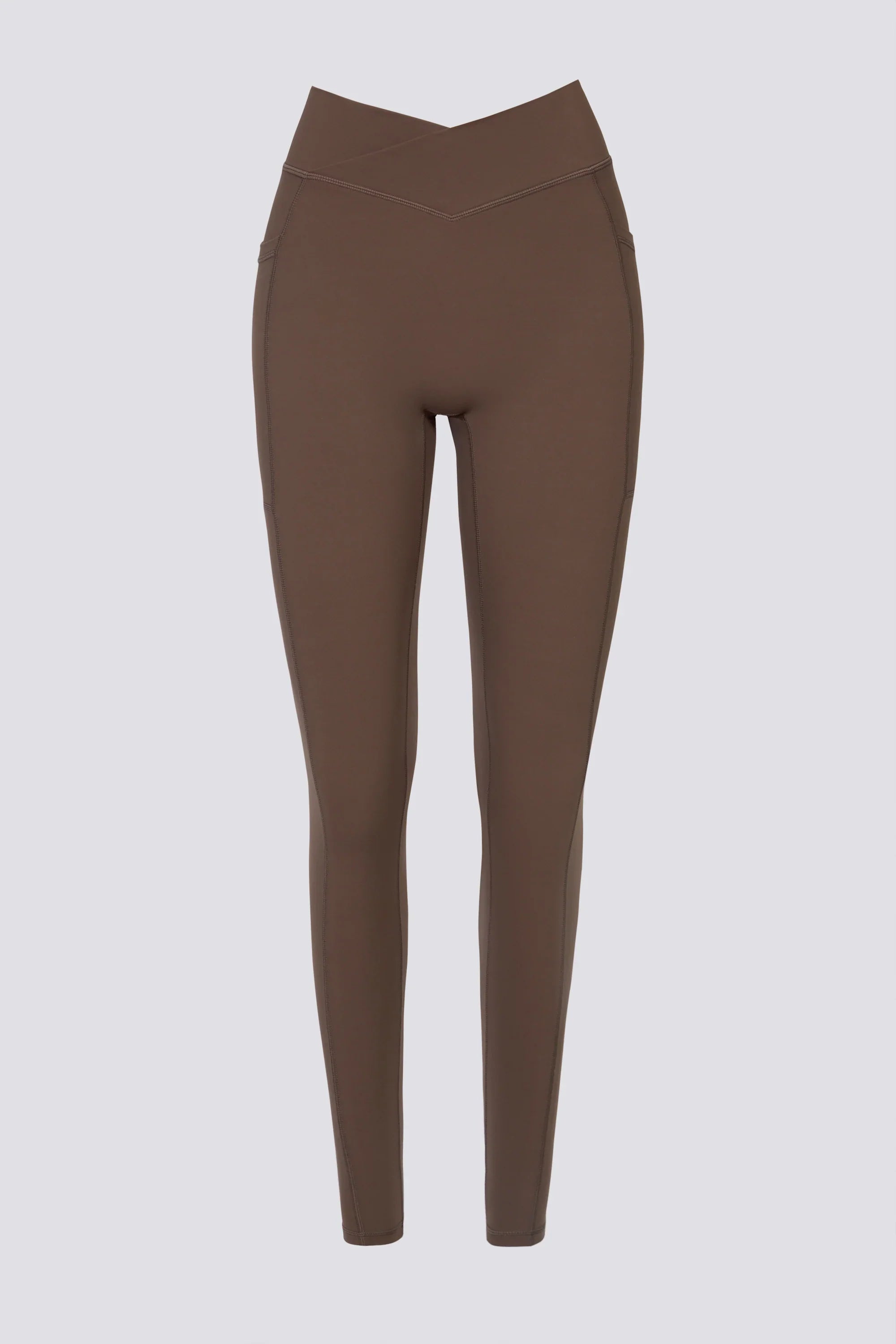 Soft Active Full Length Leggings in Cocoa