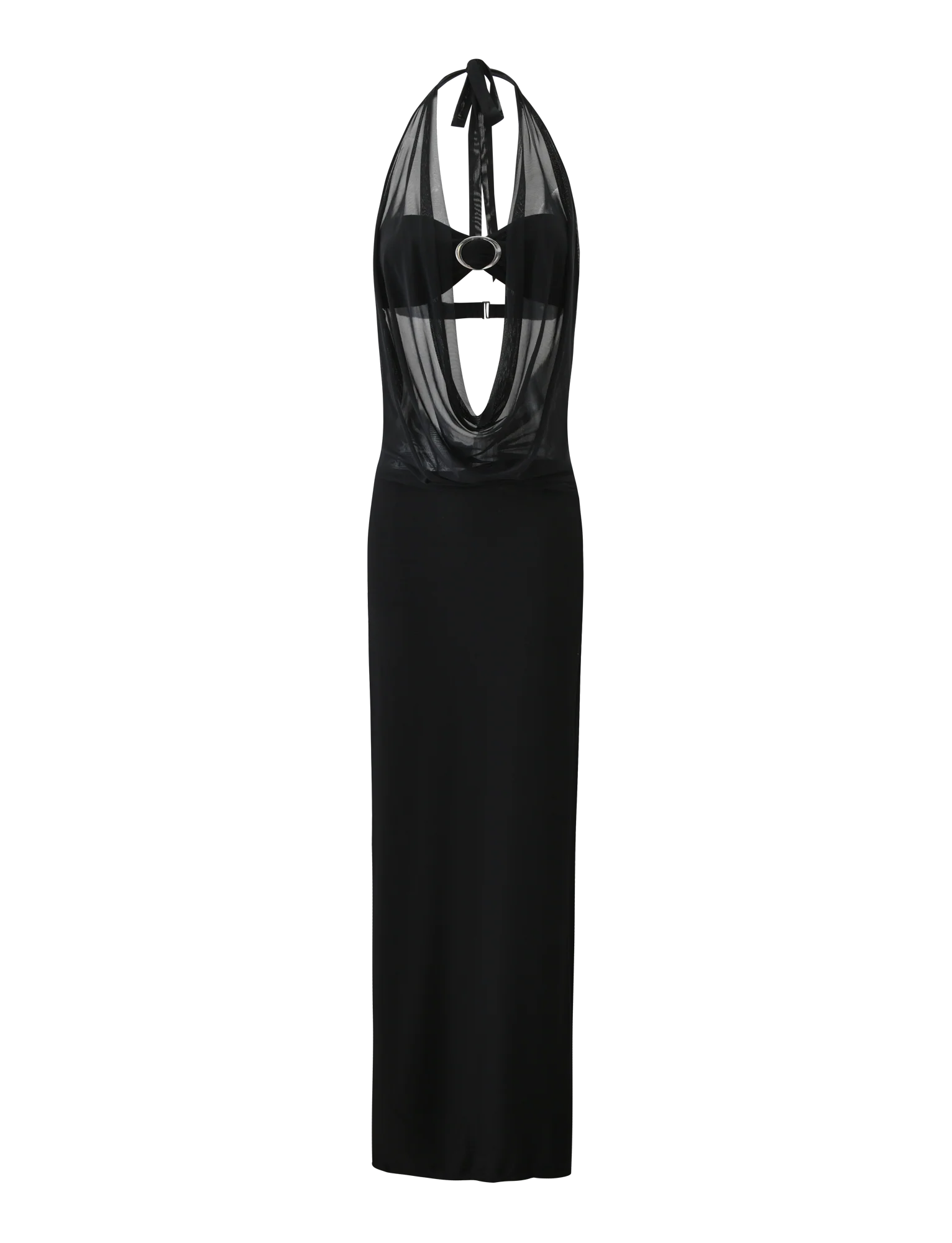 MAKENA TWO PIECE MAXI DRESS BLACK