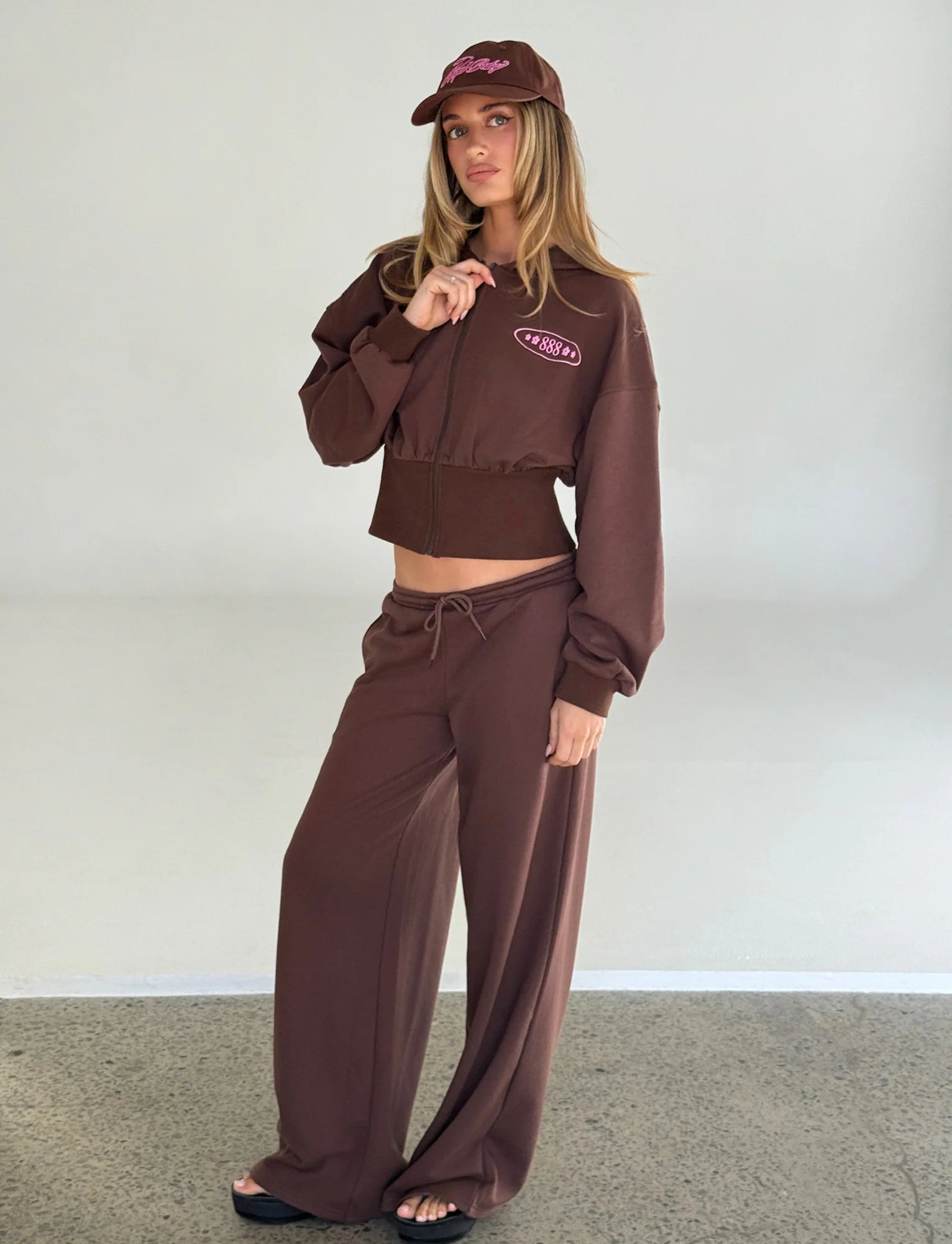 MERRYN TRACK PANT CHOCOLATE
