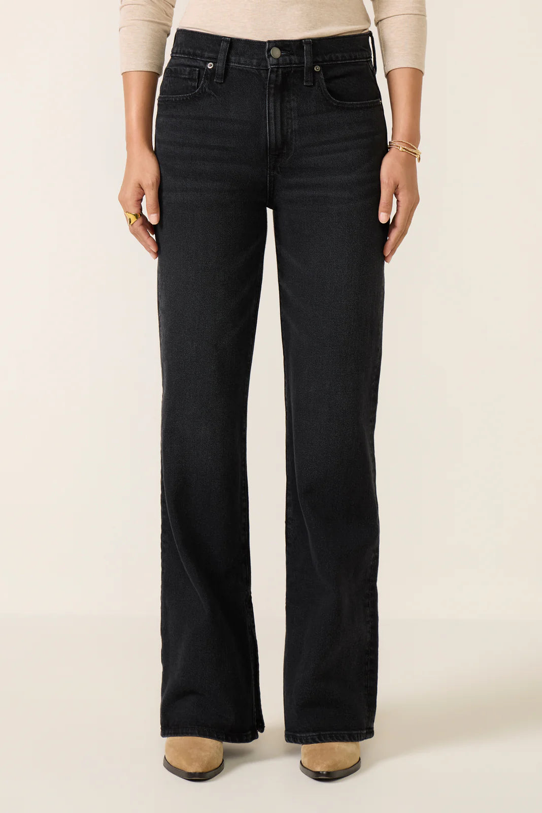 Ever Vintage Bootcut w Slit 32Jean