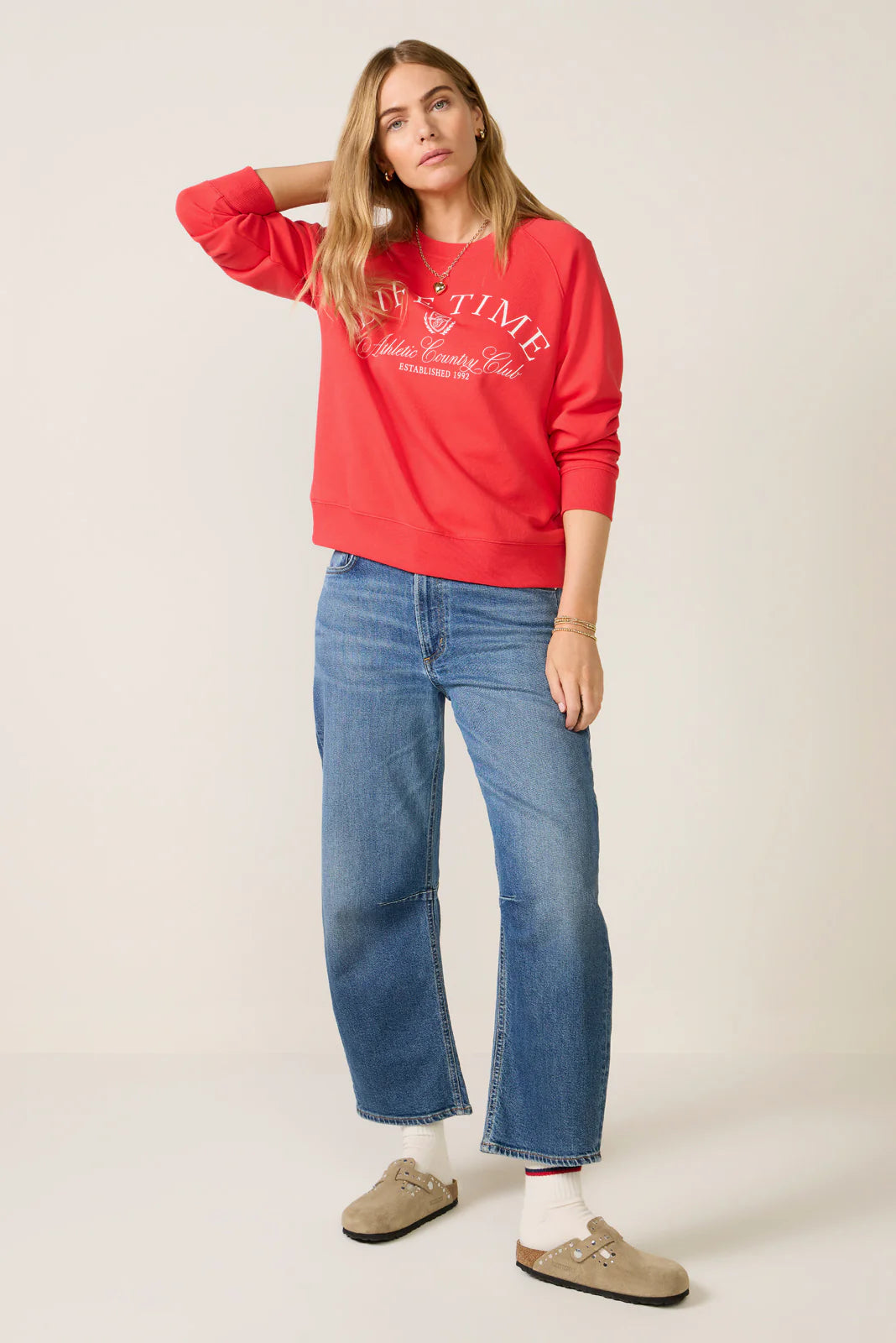 Raglan Crew Sweatshirt