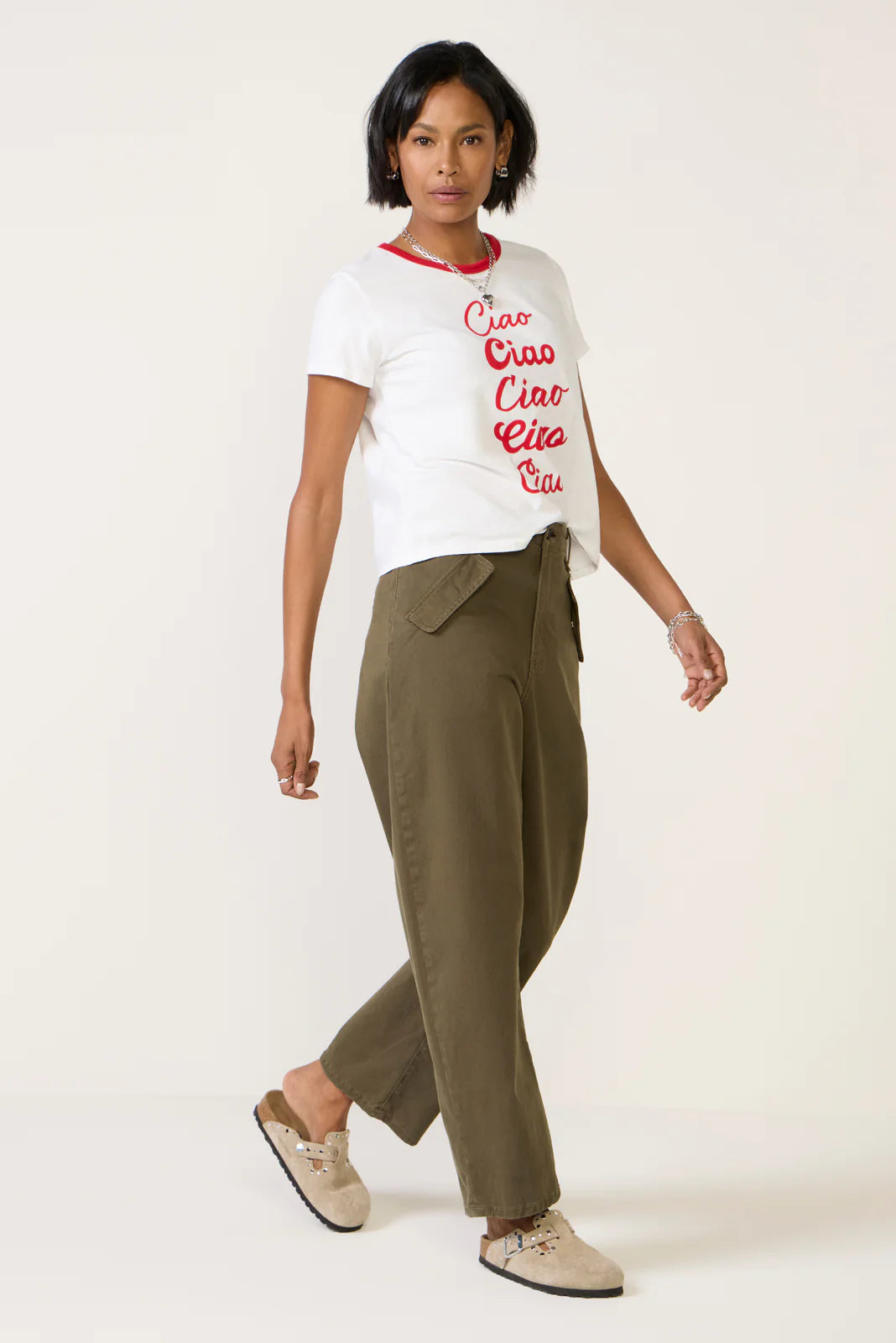 Ciao Ciao Ringer Tee