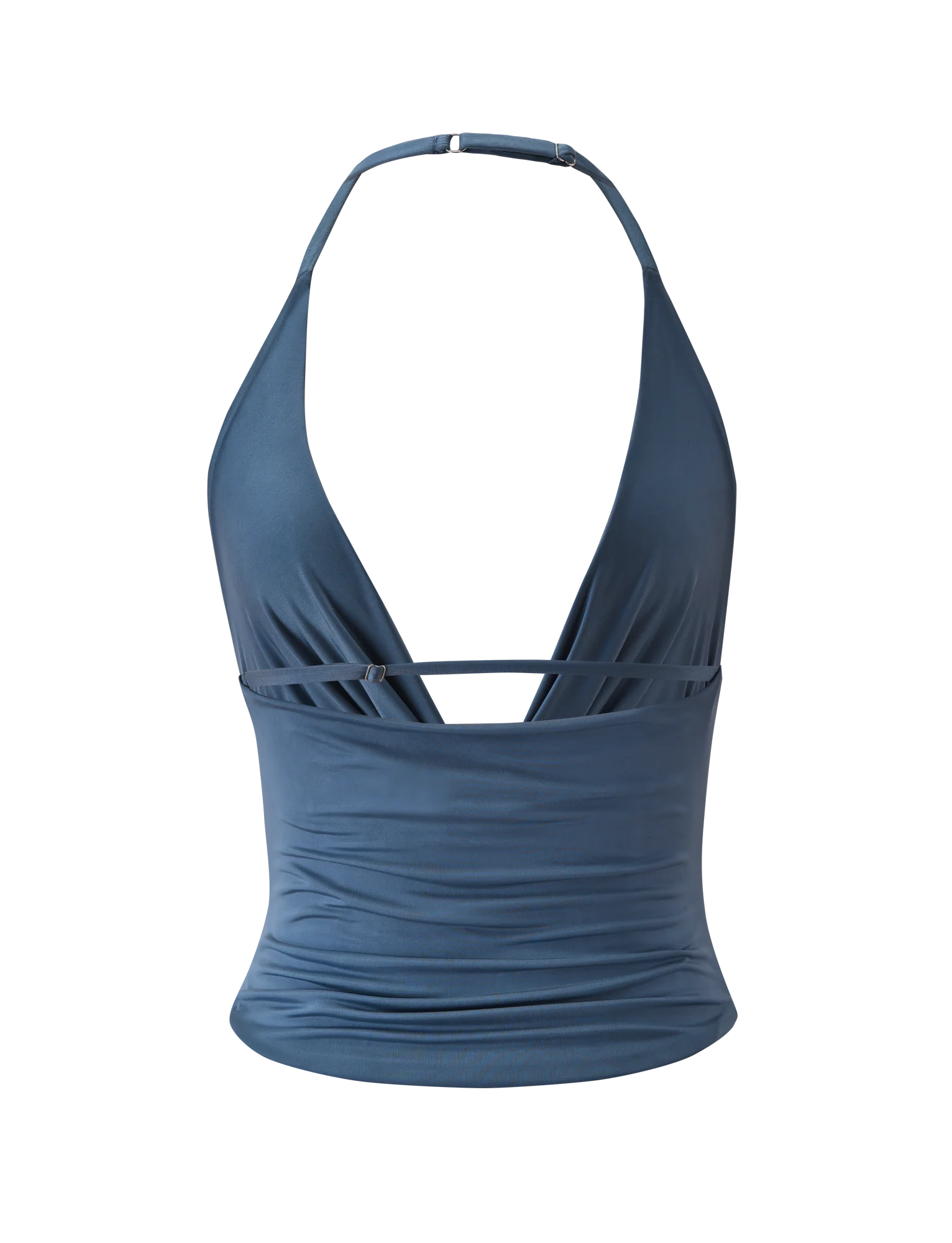 THARA TOP SLATE BLUE