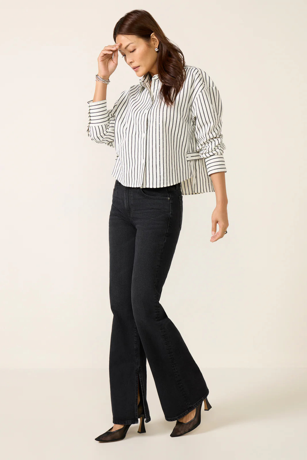 Laurent Rhinestone Blouse
