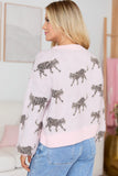 Reign Pink Cheetahs Pullover FINAL SALE