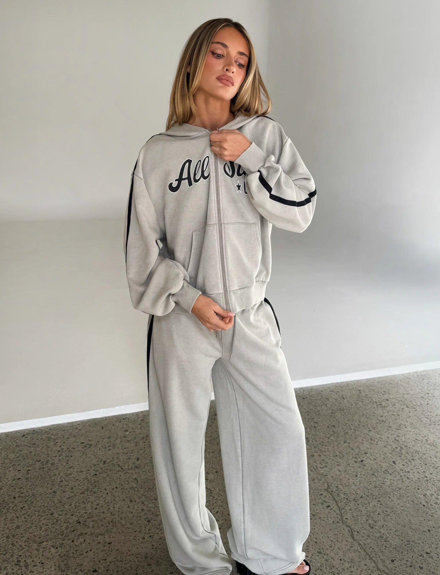 PAYTON HOODIE STONE