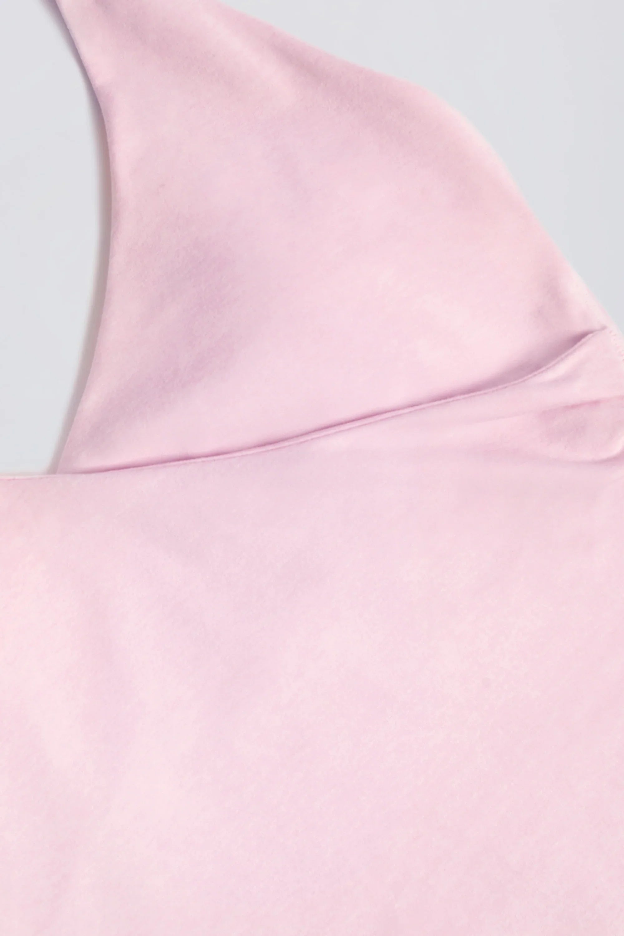 Halterneck Open Back Tank Top in Bloom