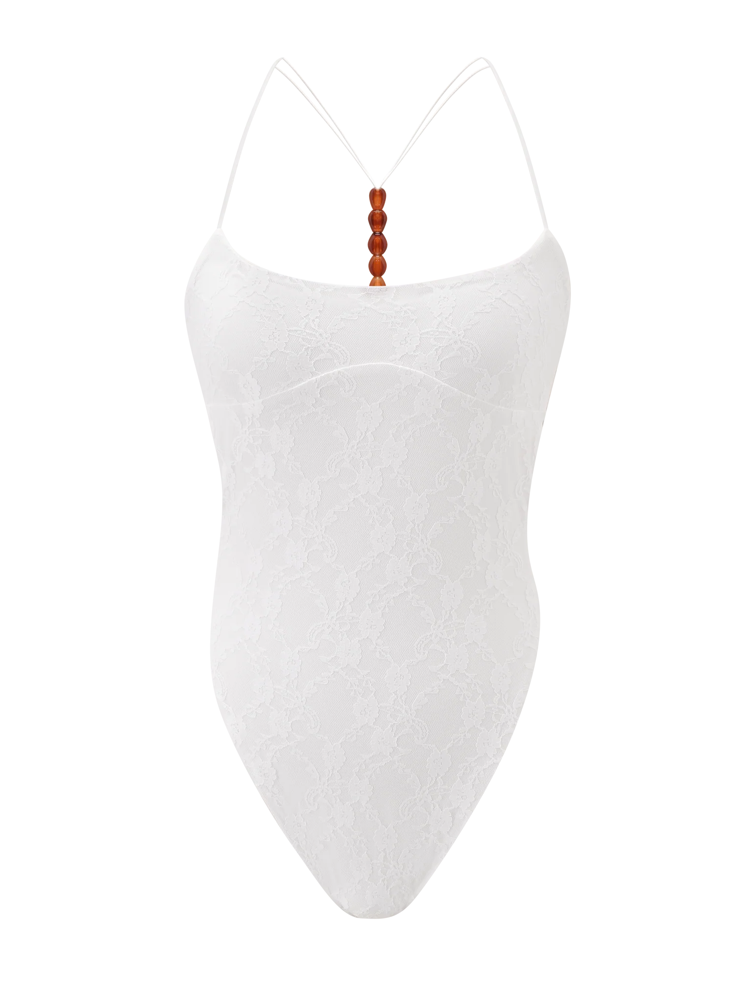 MINERVA 20 BODYSUIT CREAM LACE