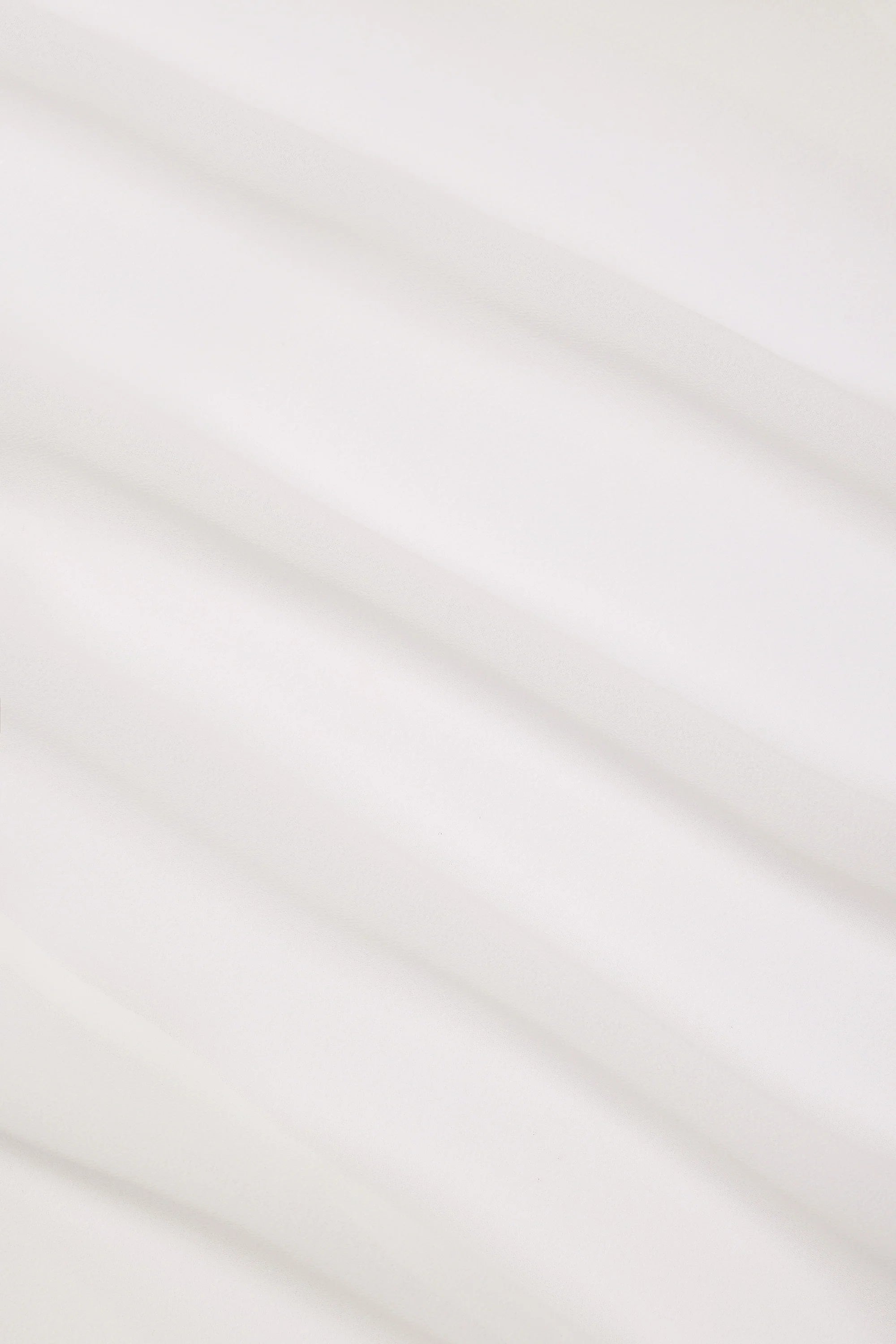 Cowl Neck Mini Dress in White
