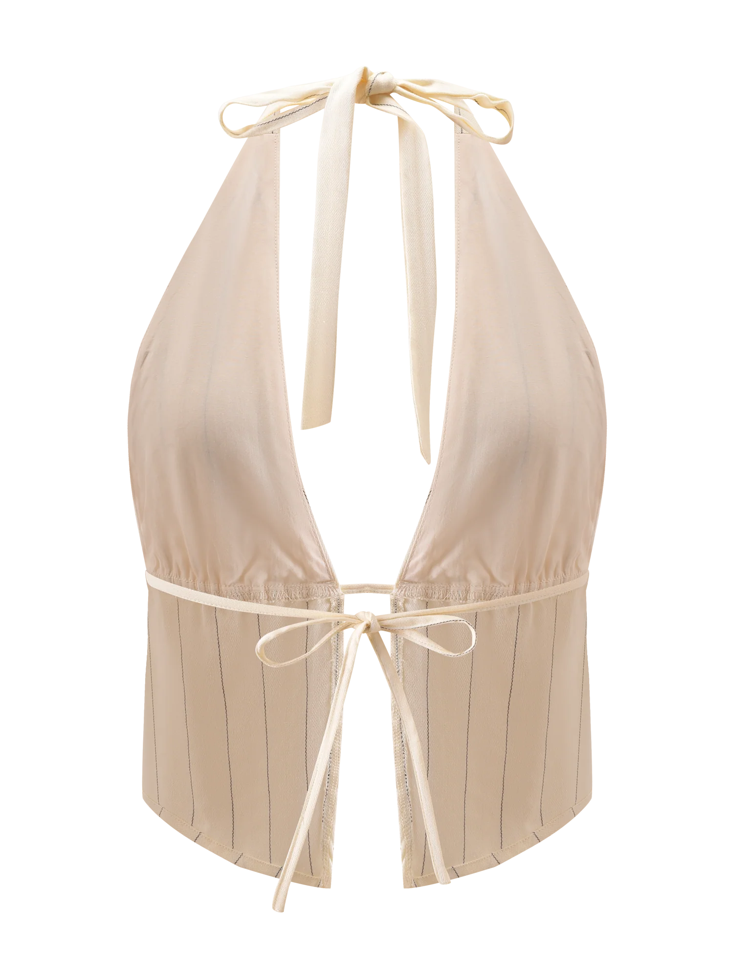 LAINEY TOP BEIGE STRIPE