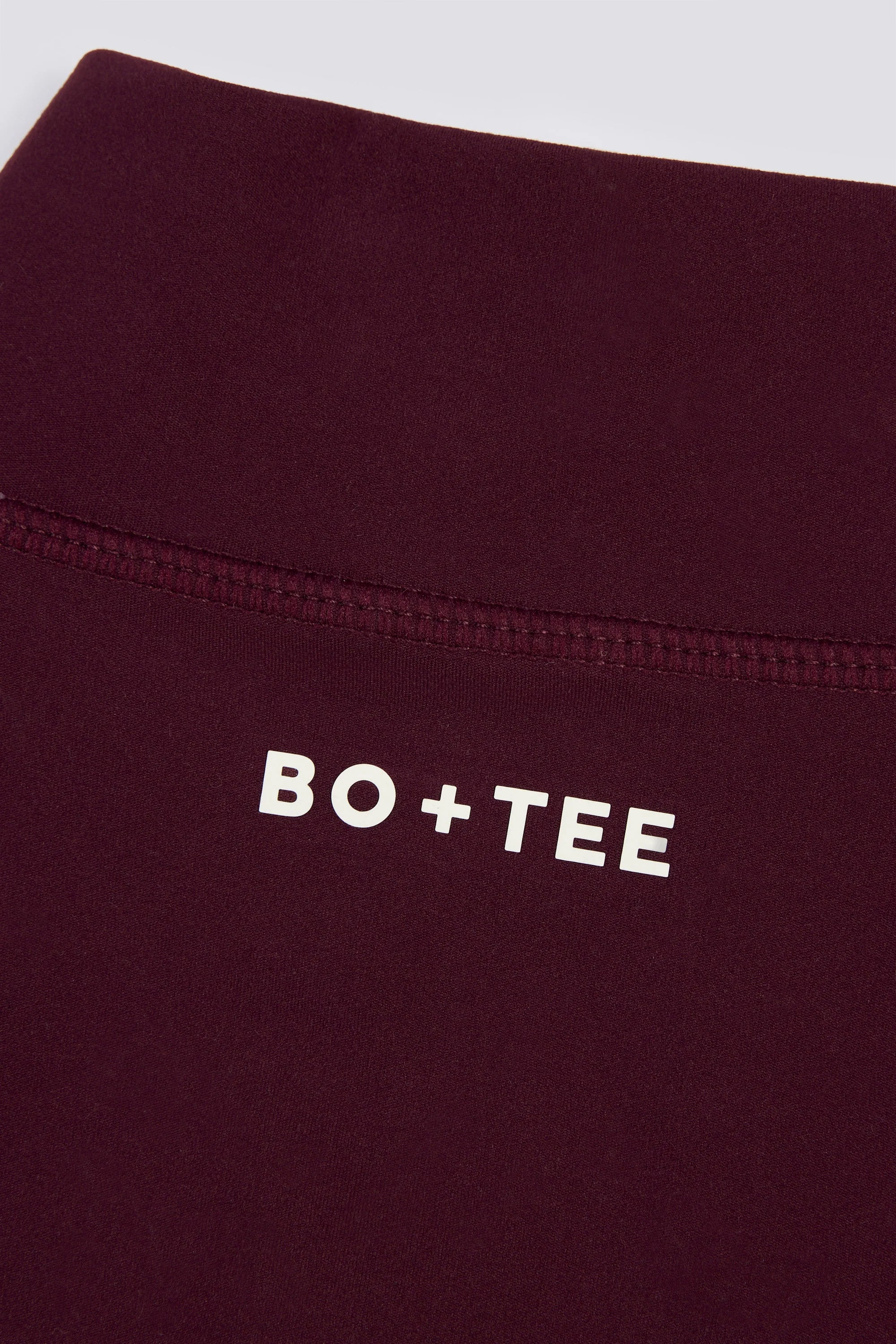 Soft Active Zip Up Cropped Jacket in Burgundy