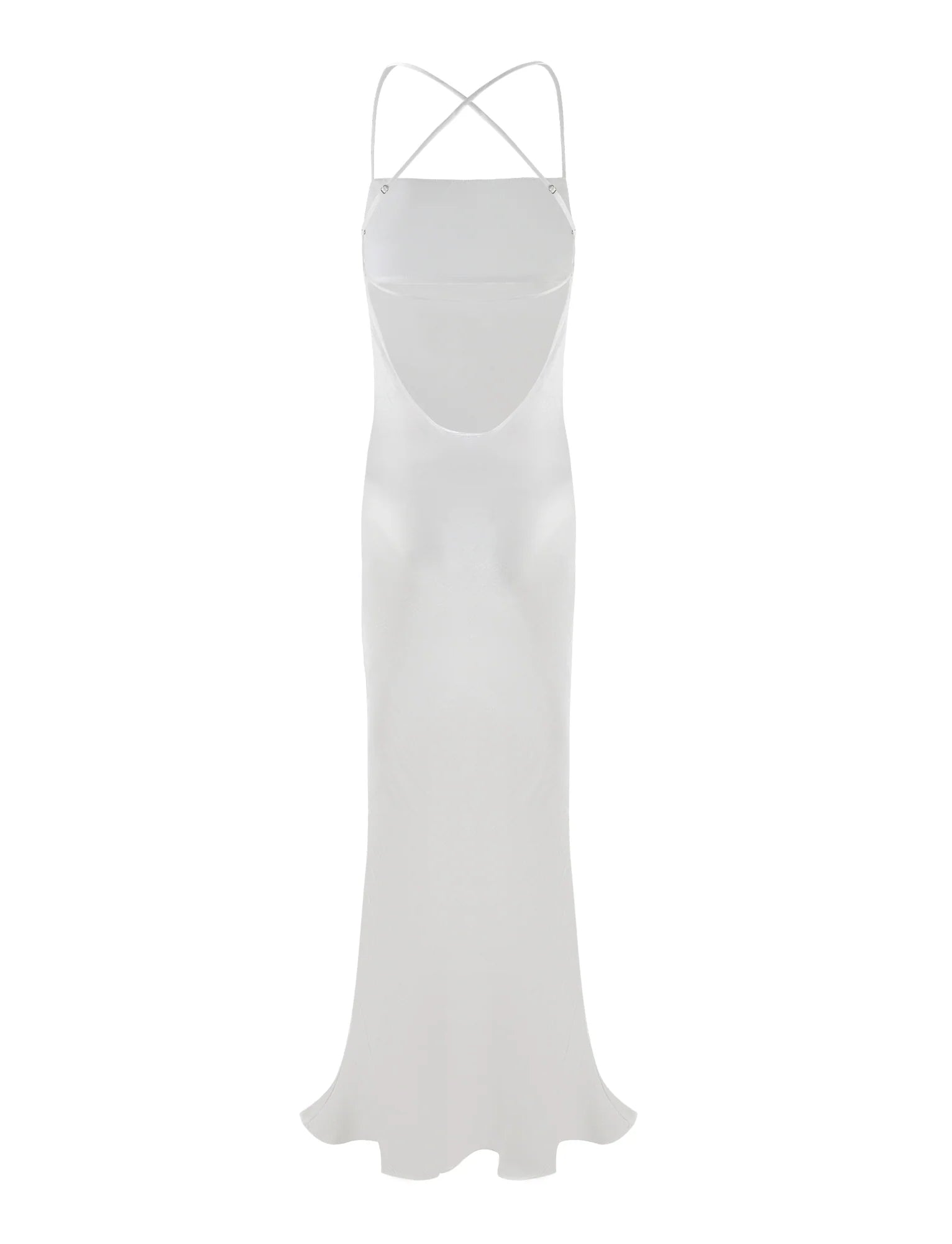 KIAH MAXI DRESS WHITE ICE