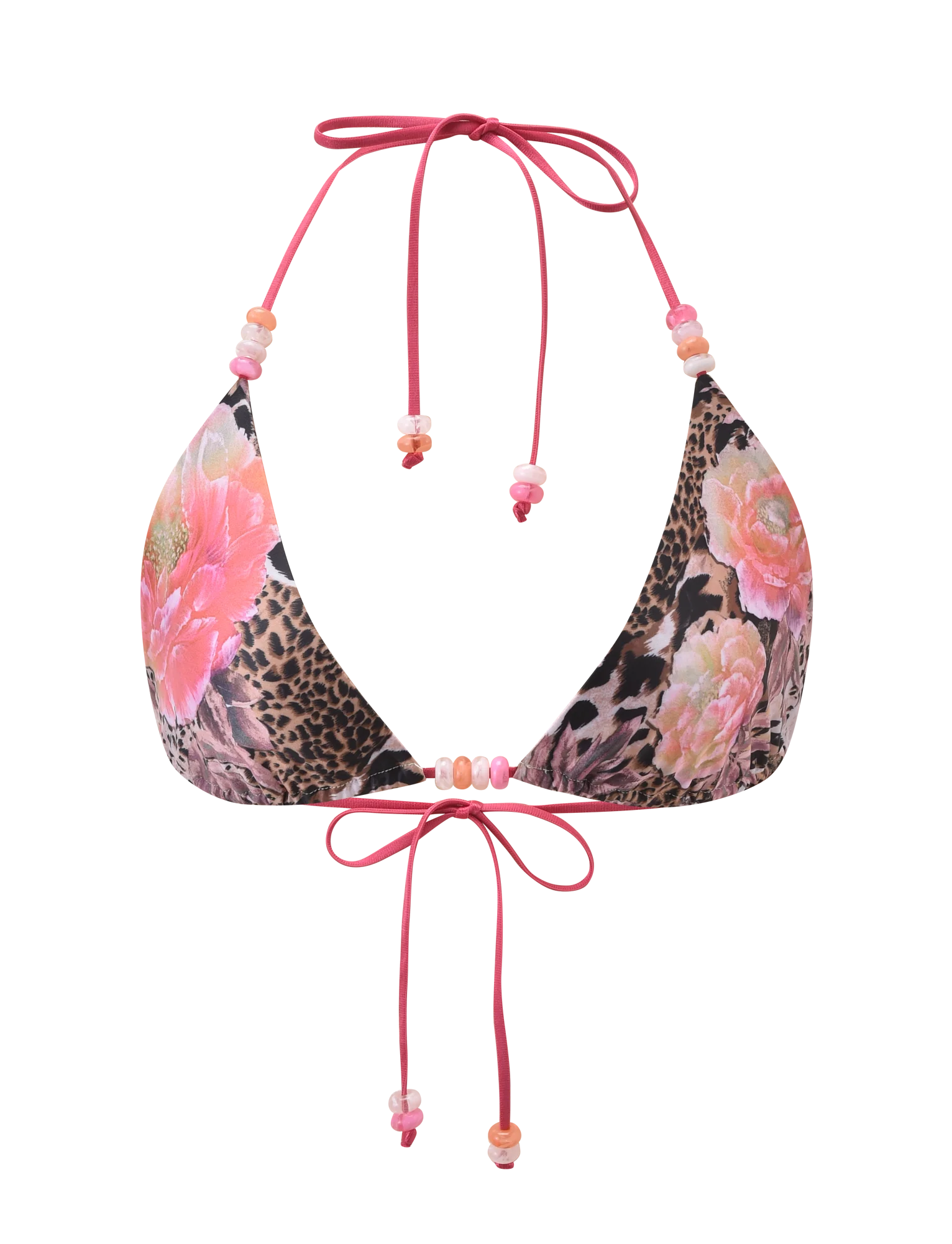 FINLEA BIKINI TOP ANIMALIER FLORAL
