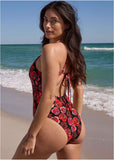 Bondi One Piece Swimsuit Rose Garden