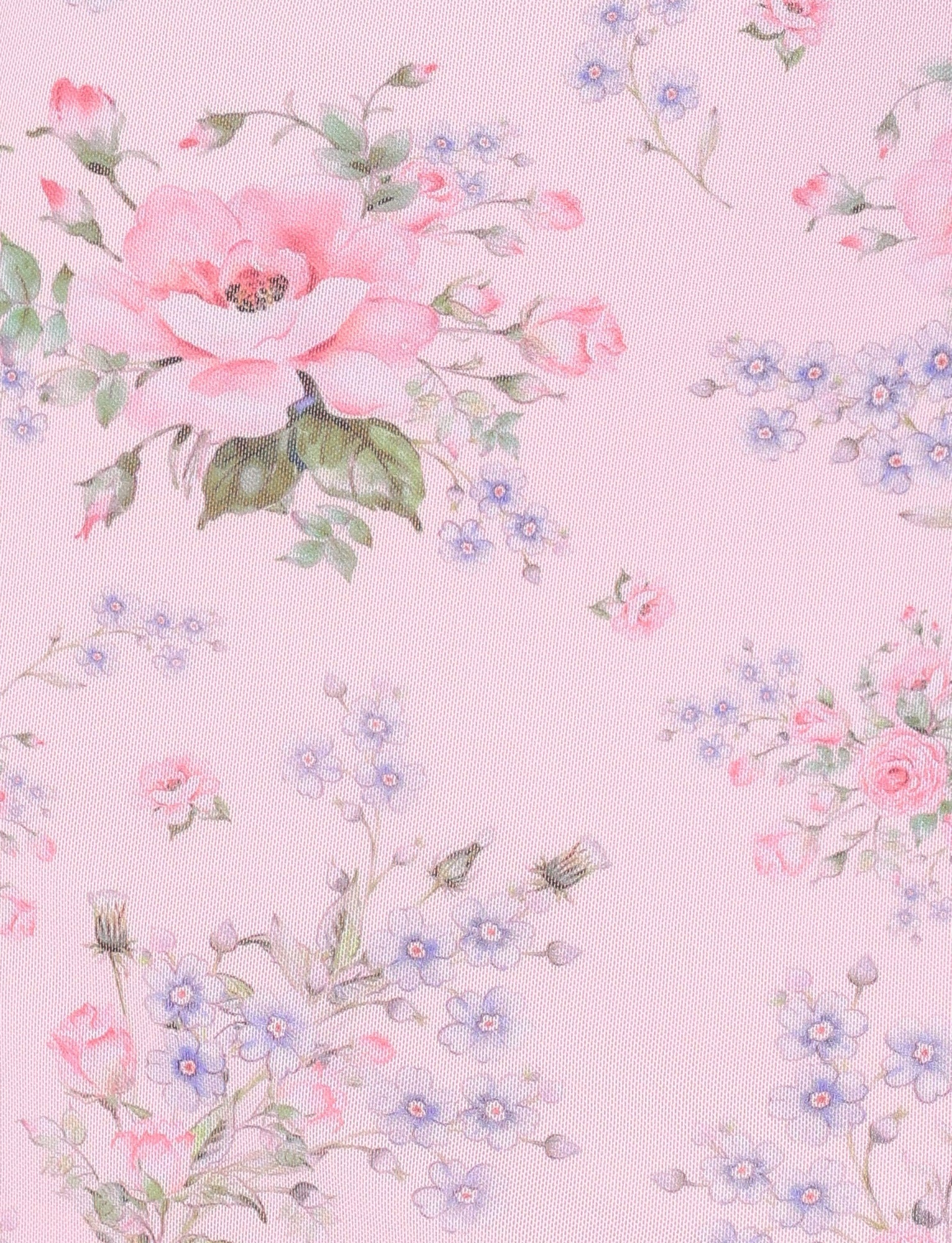 AMARAN MINI DRESS PINK FLORAL WILD FLOWER