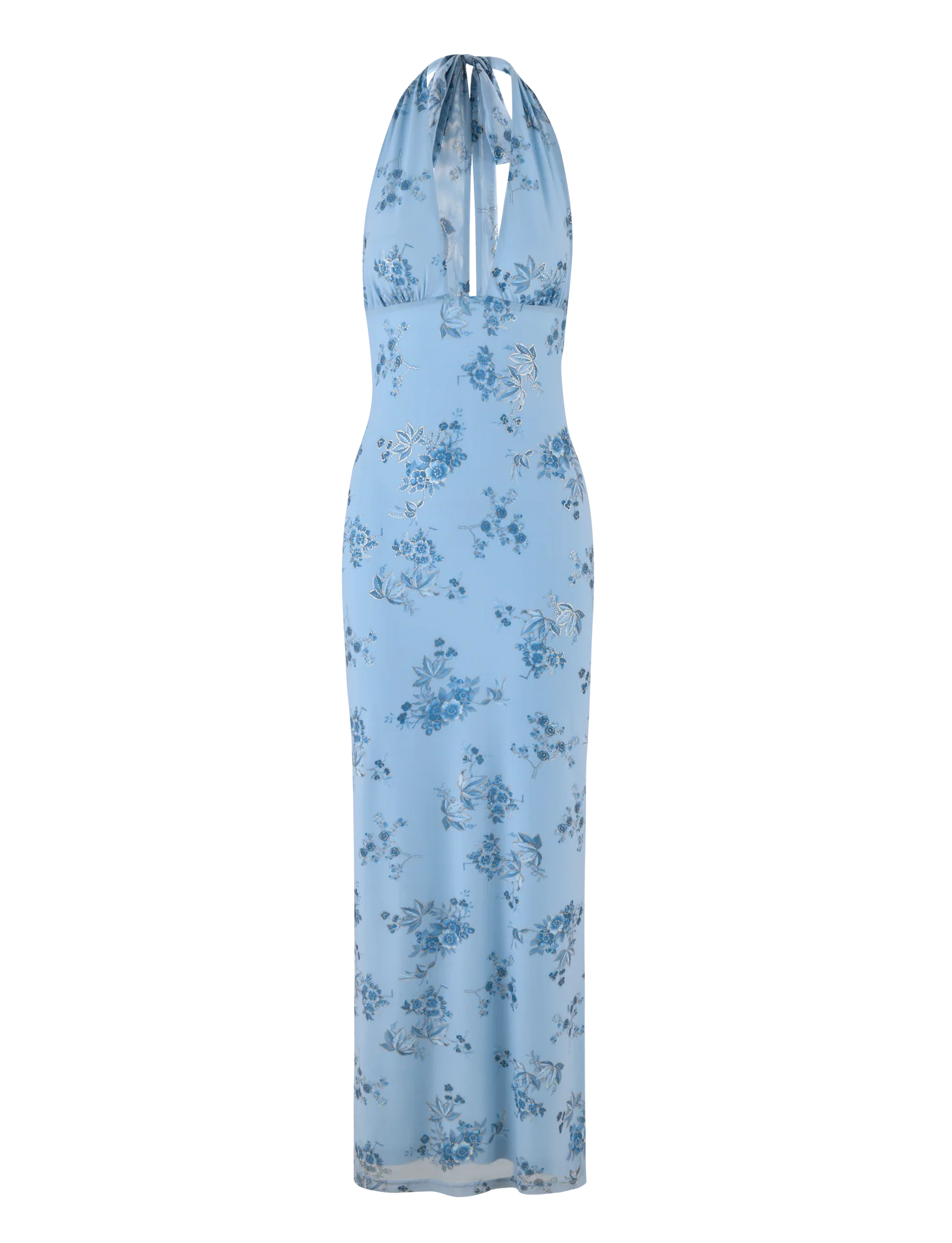 PHAEDRA MAXI DRESS BLUE FLORAL BLUE FLORAL