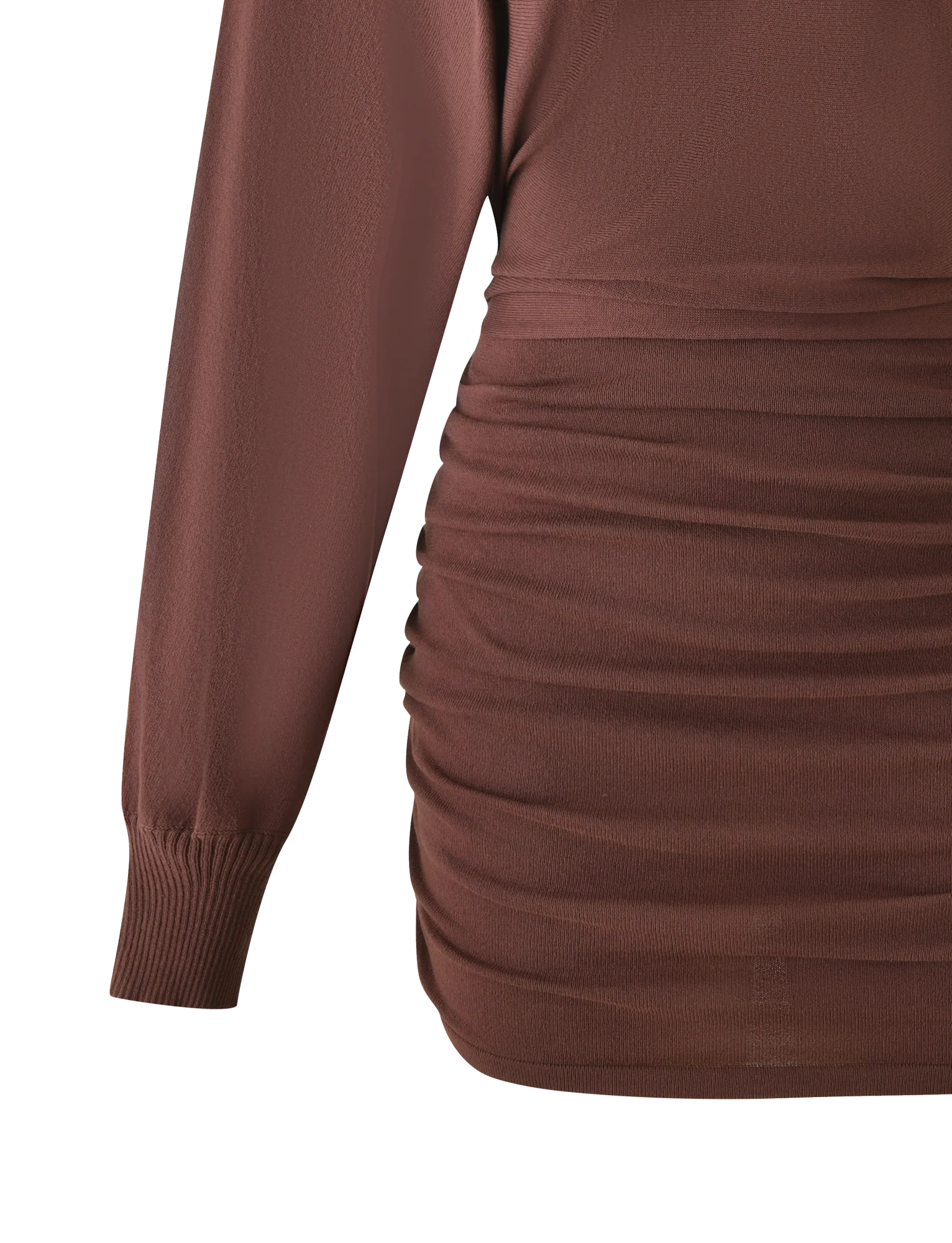 JANINE MINI DRESS CHOCOLATE
