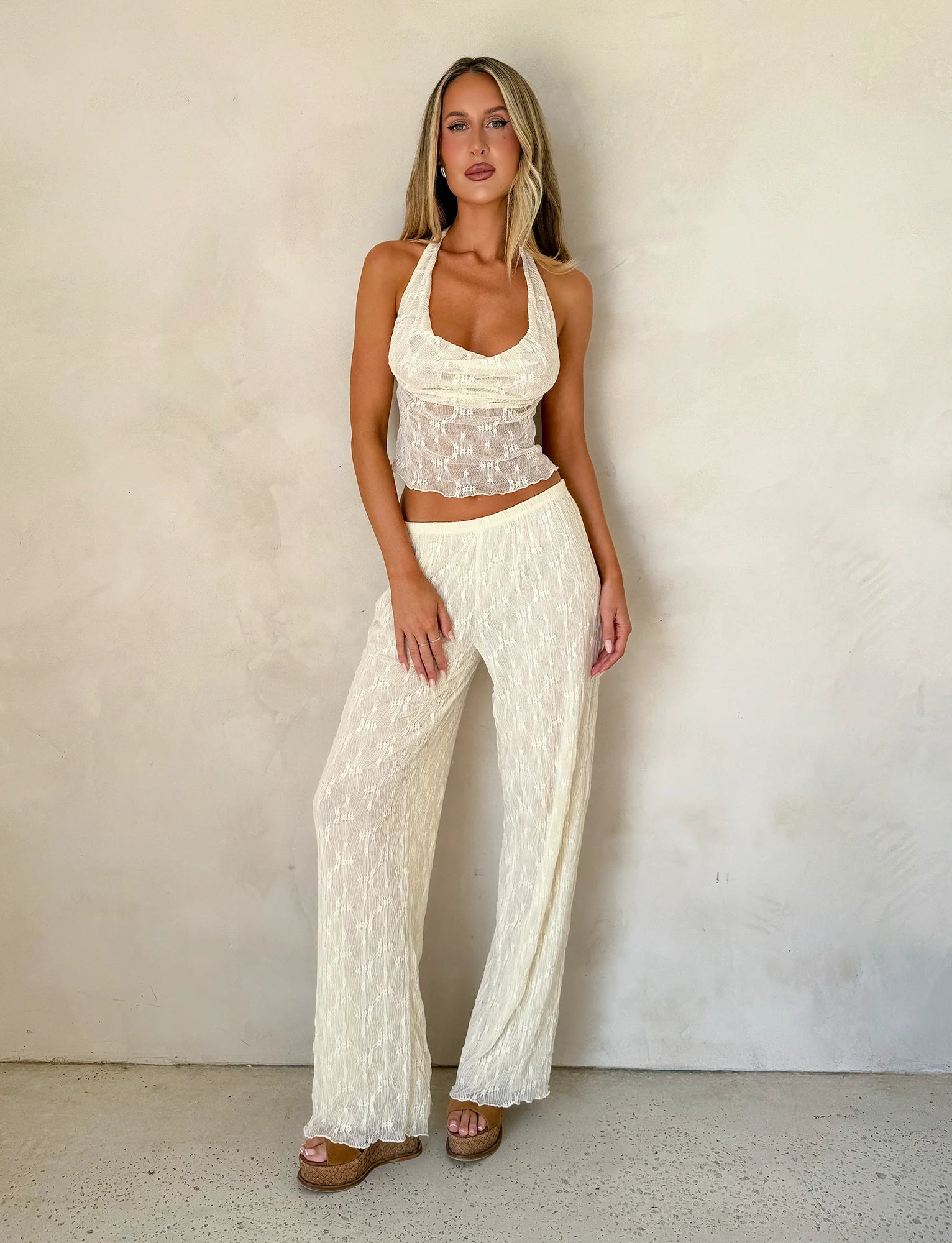 KATERINA TOP IVORY LACE
