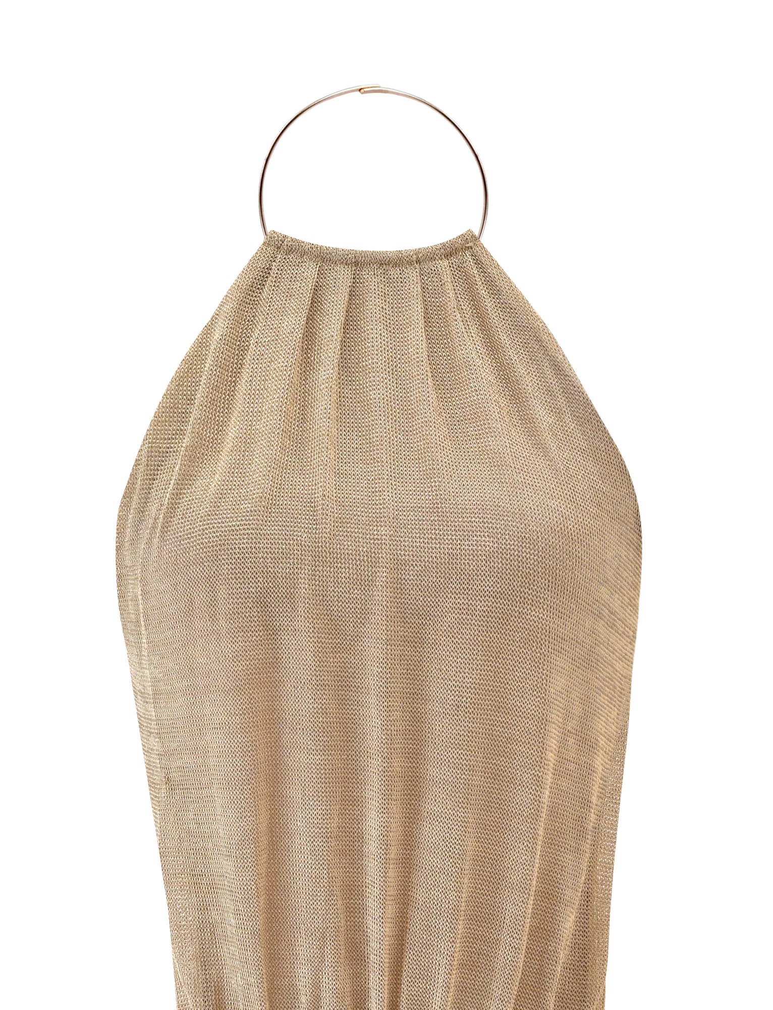 EVANNA MINI DRESS GOLD