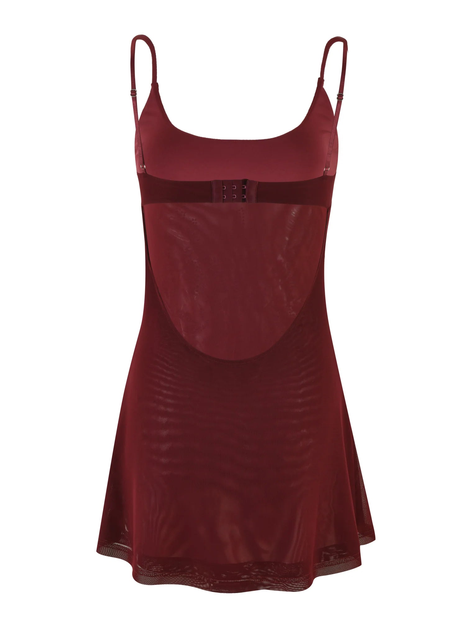 OCTAVIA DRESS PURPLE WINE