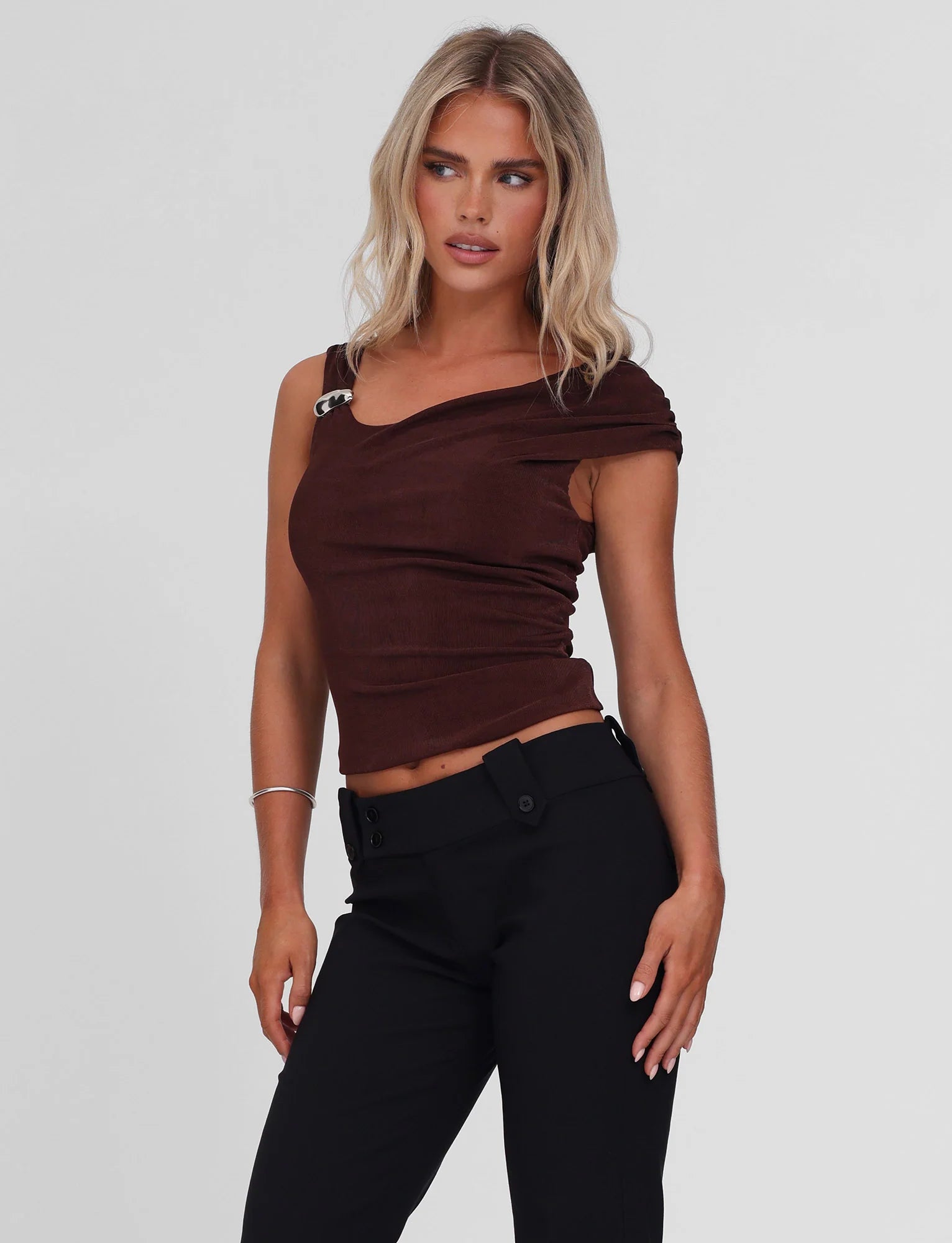 CASSIAN TOP CHOCOLATE