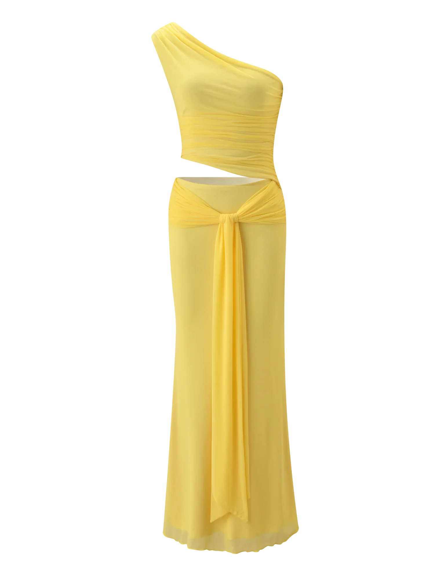 COBI 20 MAXI DRESS BUTTER YELLOW