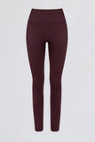 Super Sculpt Seamless High Waist Leggings in Burgundy