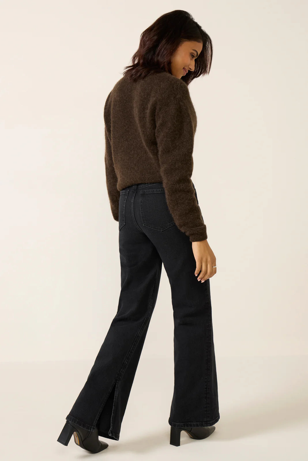 Ever Vintage Bootcut w Slit Jean