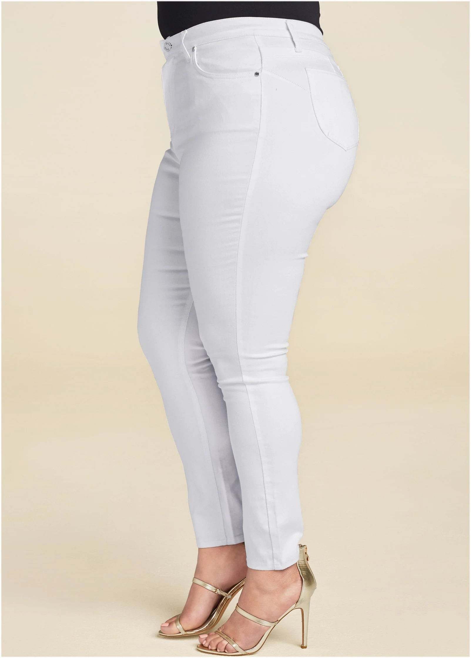 Lift Jeans White Denim
