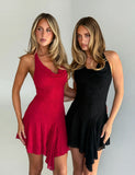 FIORELLA DRESS RED LACE