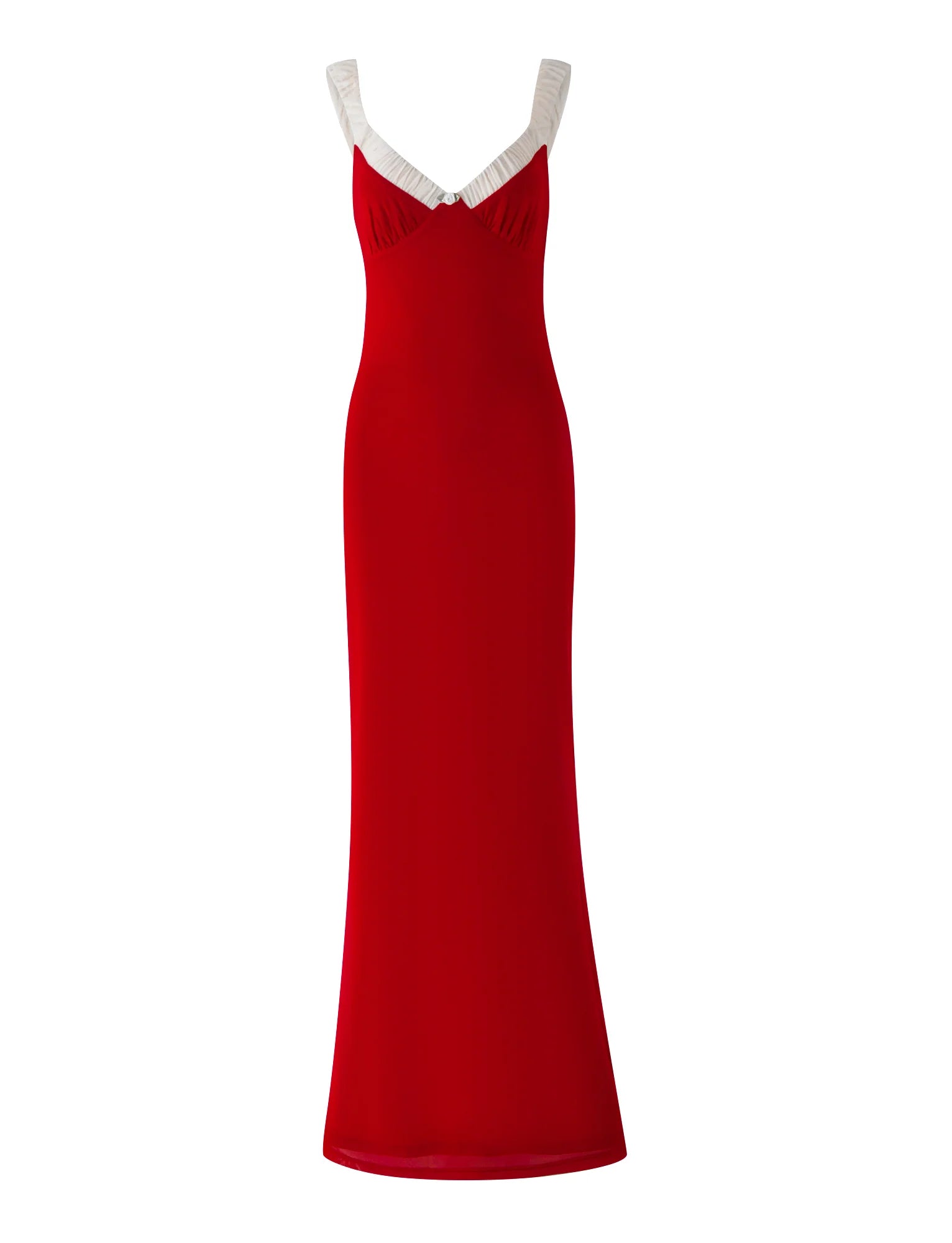 AMARAN MAXI DRESS RED BURGUNDY