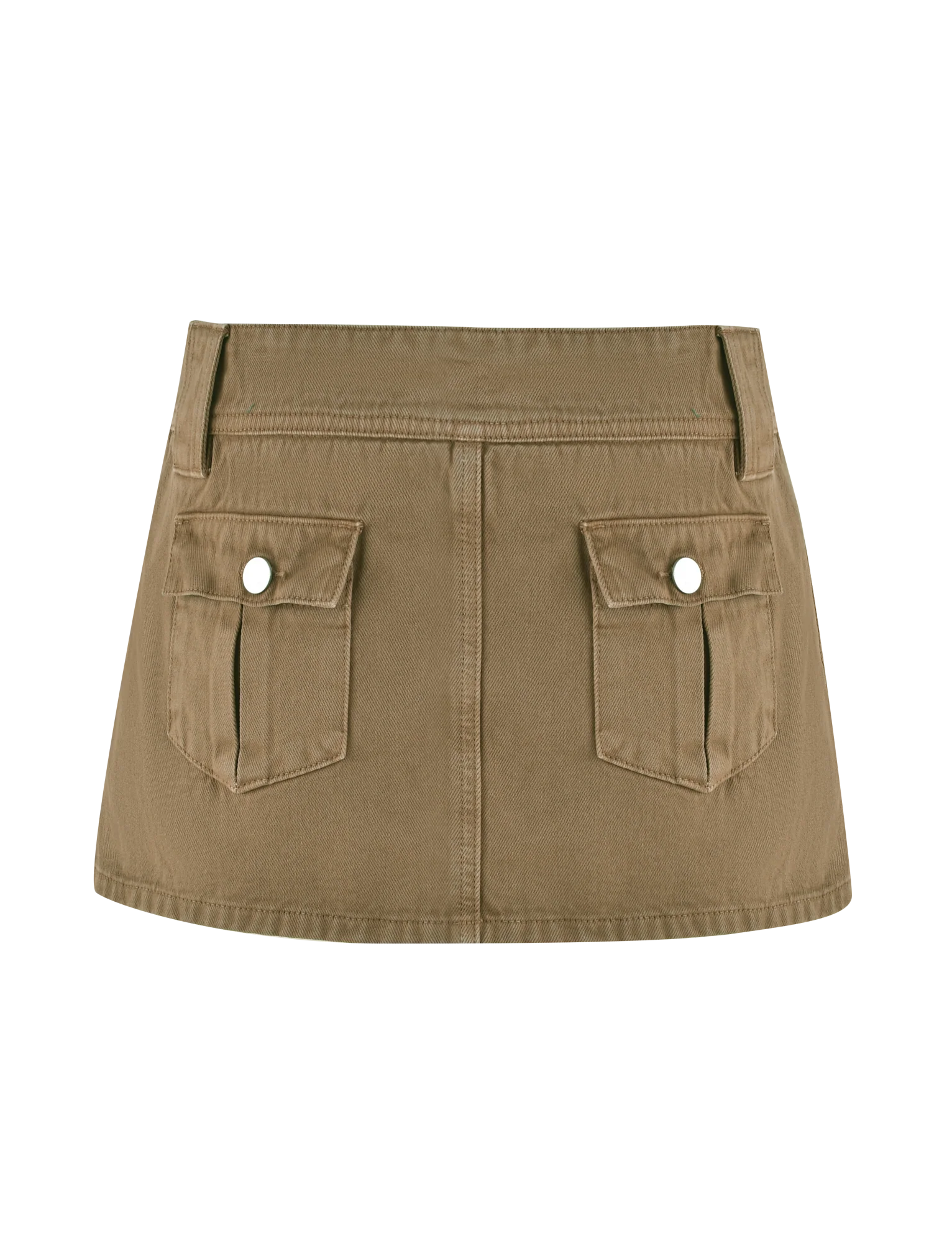 ZELIE MINI SKORT NEUTRAL SANDBLAST WASHED TAN
