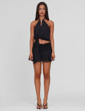 INDIGO TOP BLACK