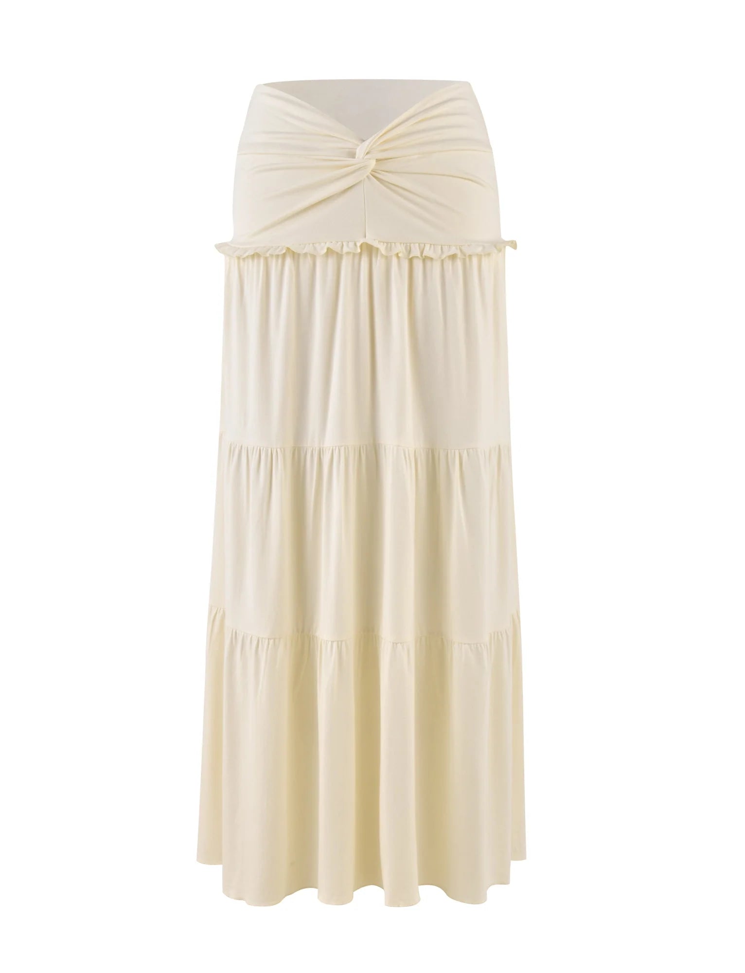 KATYA MAXI SKIRT WHITE CREAM
